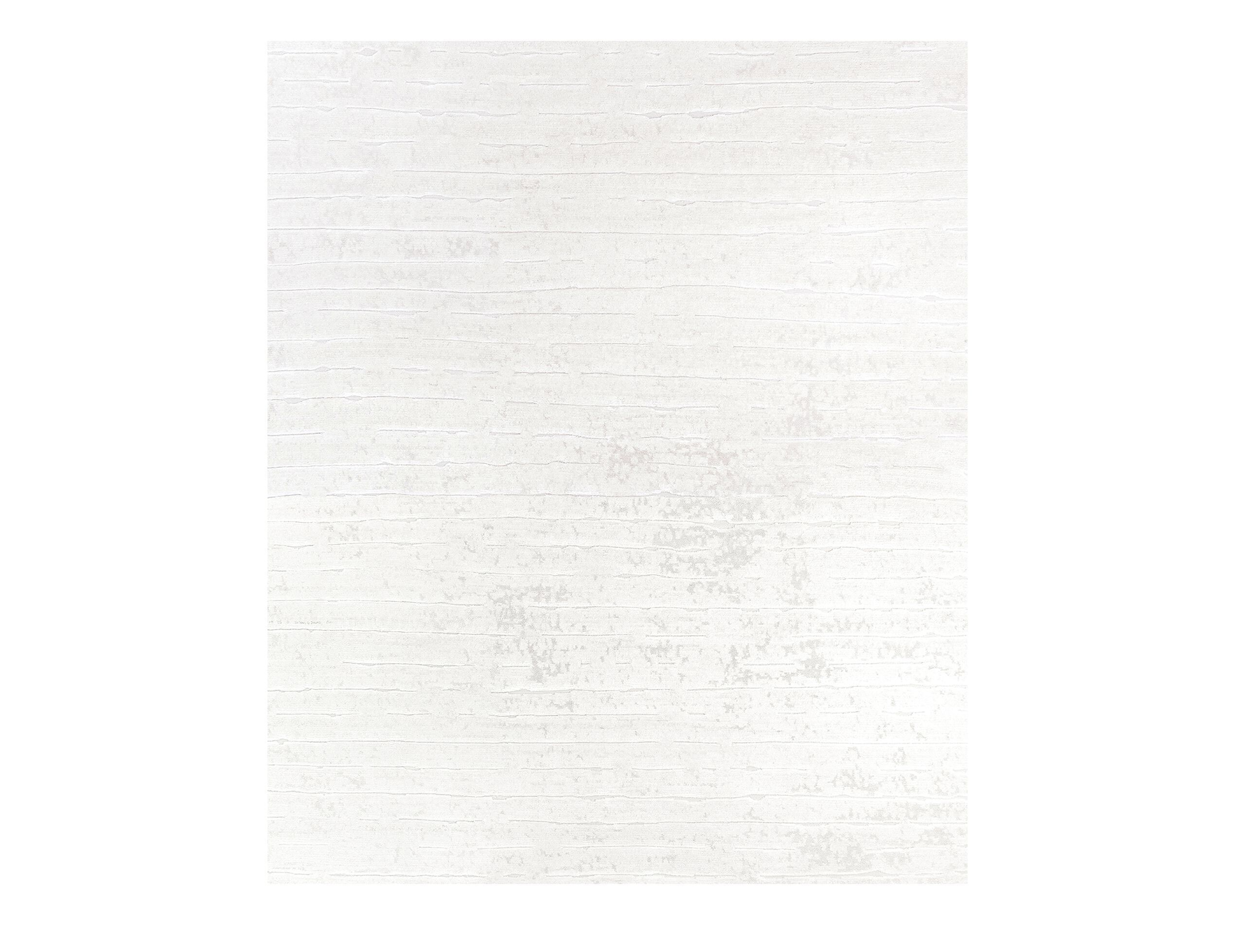 TWO WHITE by Tapis Rouge - Tappeto rettangolare fatto a mano