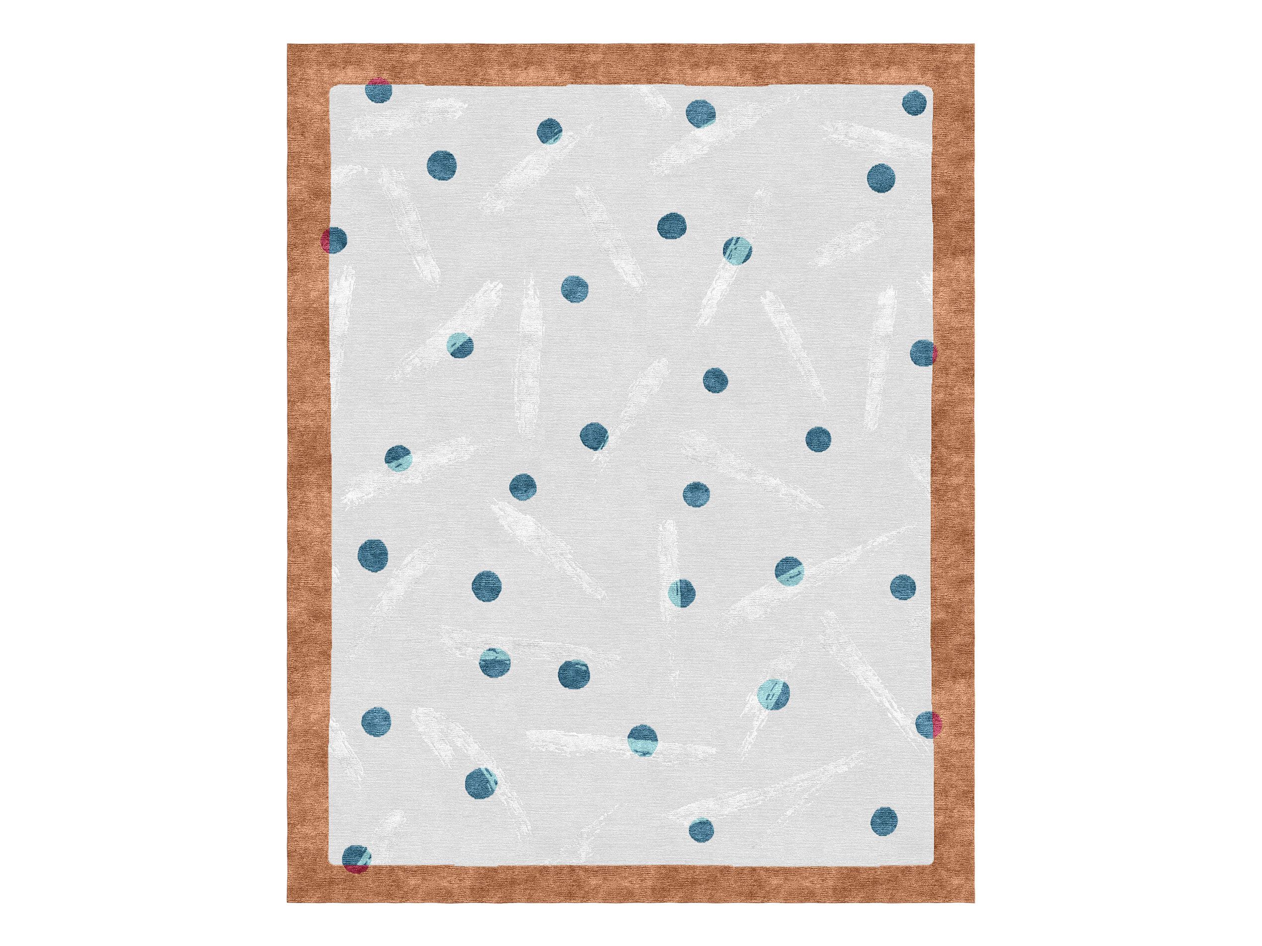 YUKI OCRE by Tapis Rouge - Tappeto fatto a mano rettangolare