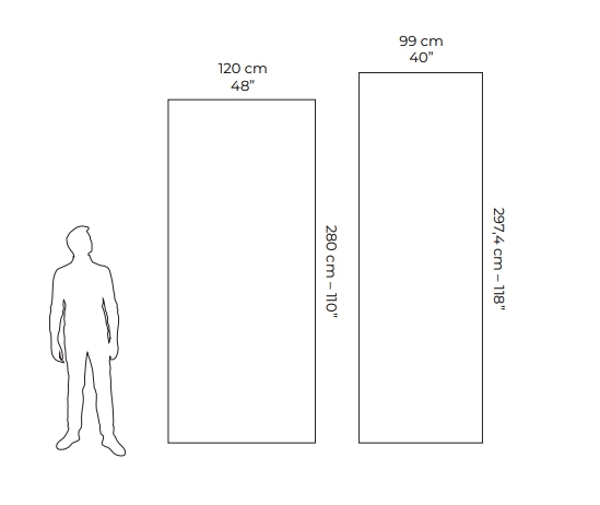 Dimensions ELEGANT WHITE