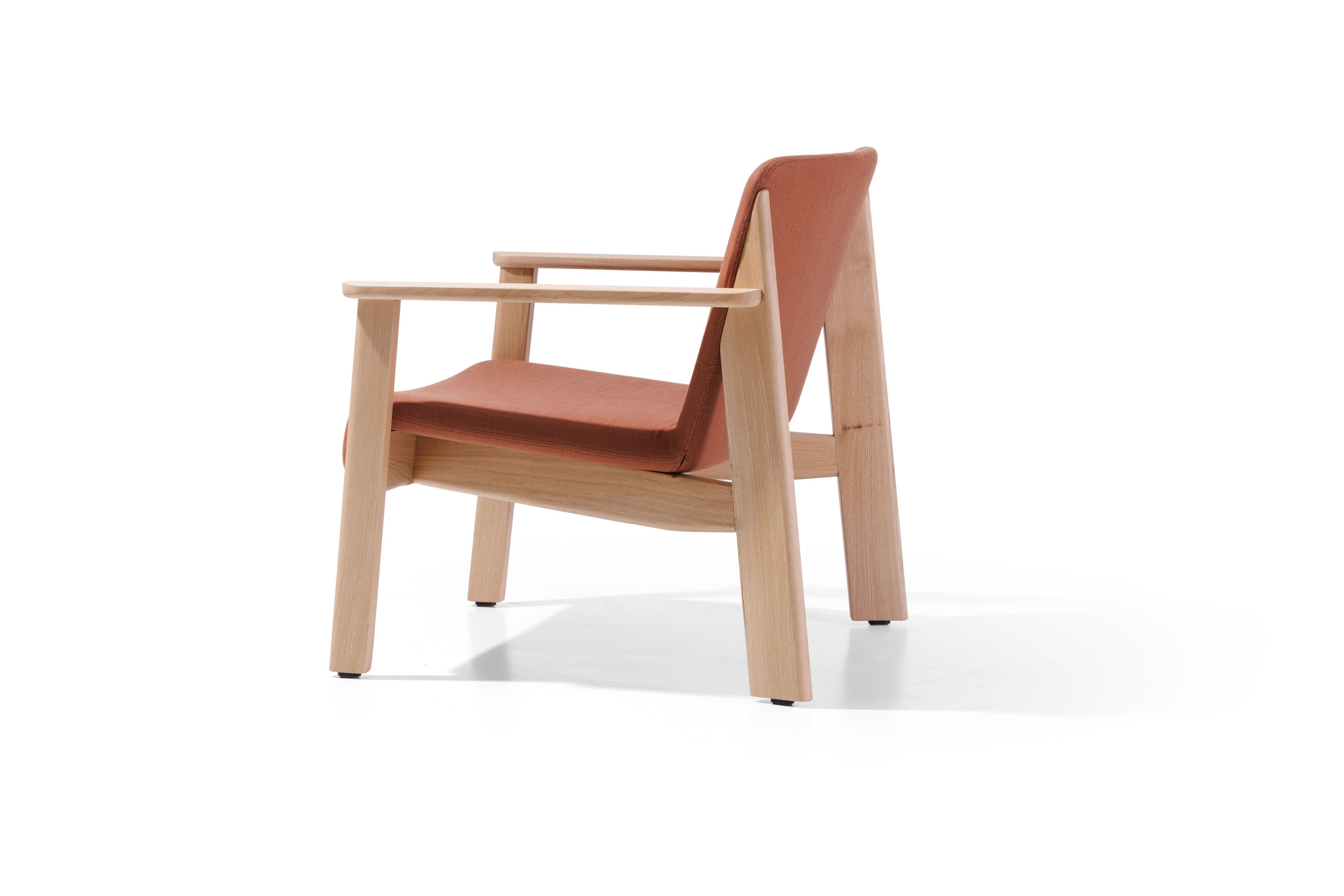 LISA SOFT by True Design - Poltrona in tessuto living con braccioli - 3