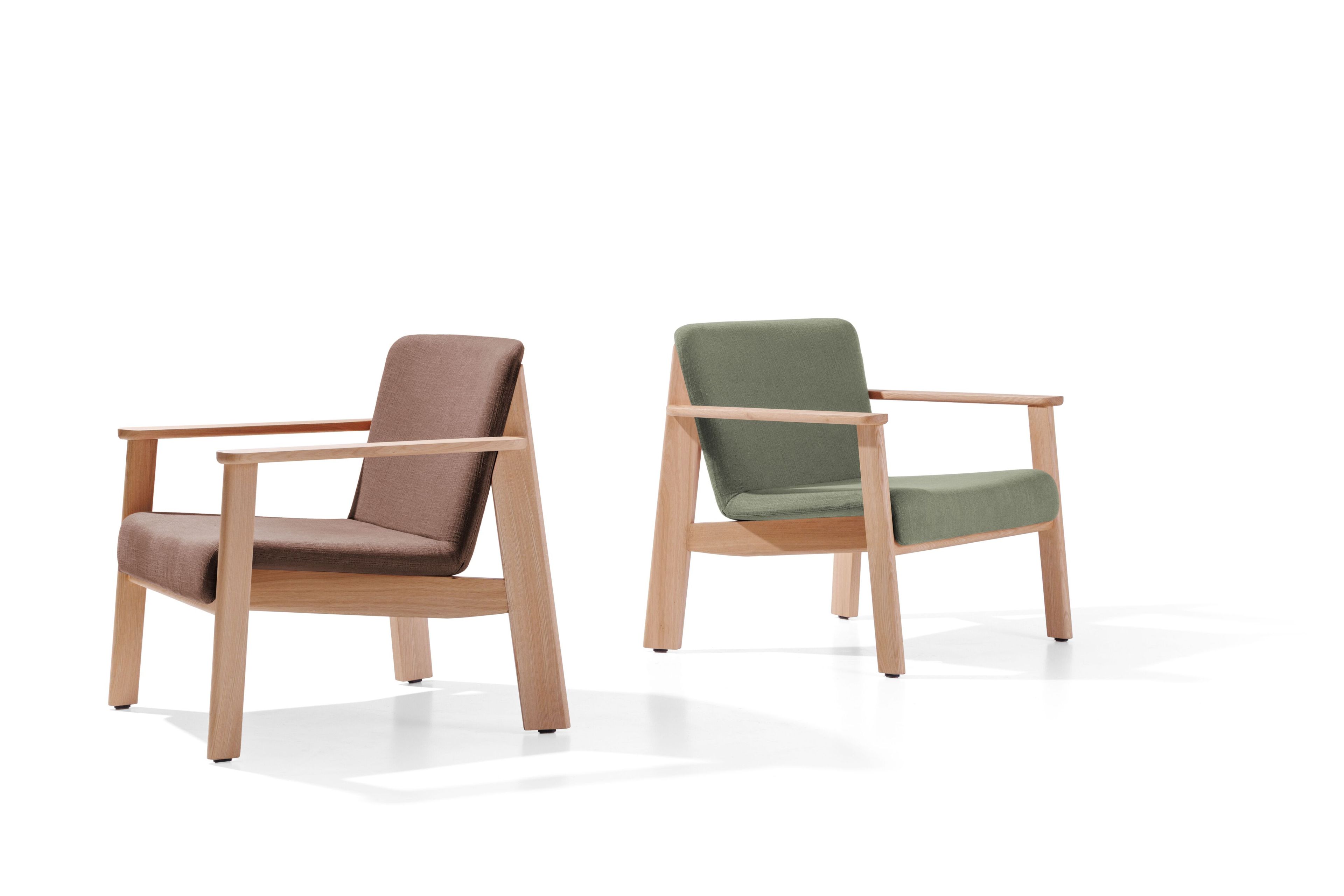 LISA SOFT by True Design - Poltrona in tessuto living con braccioli - 13