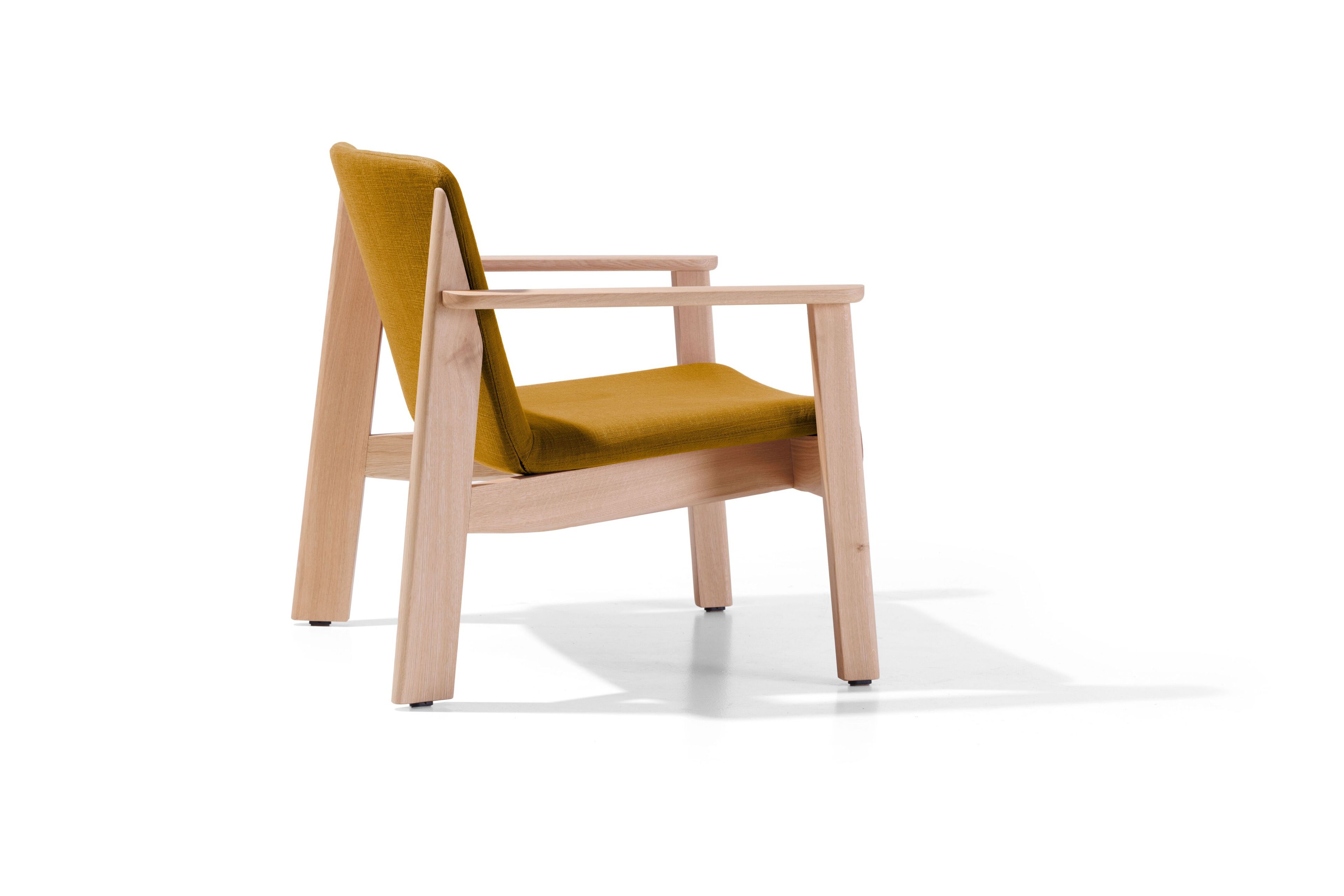 LISA SOFT by True Design - Poltrona in tessuto living con braccioli - 5