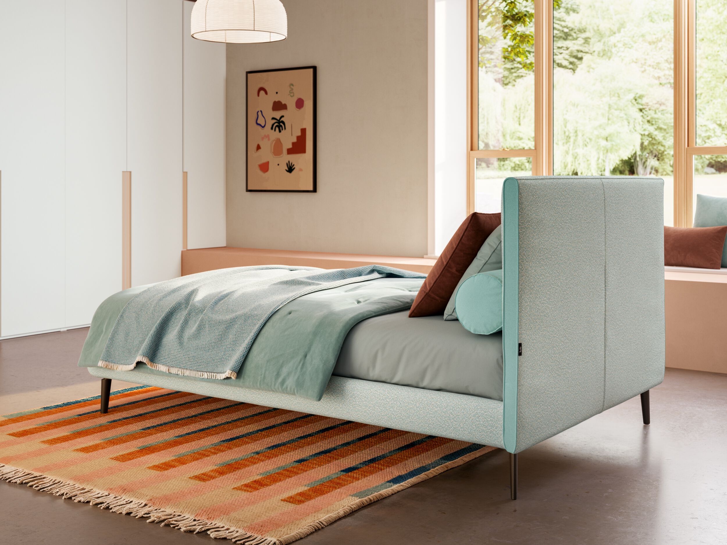 DREAD by Twils - Letto singolo o matrimoniale con testiera imbottita - 7