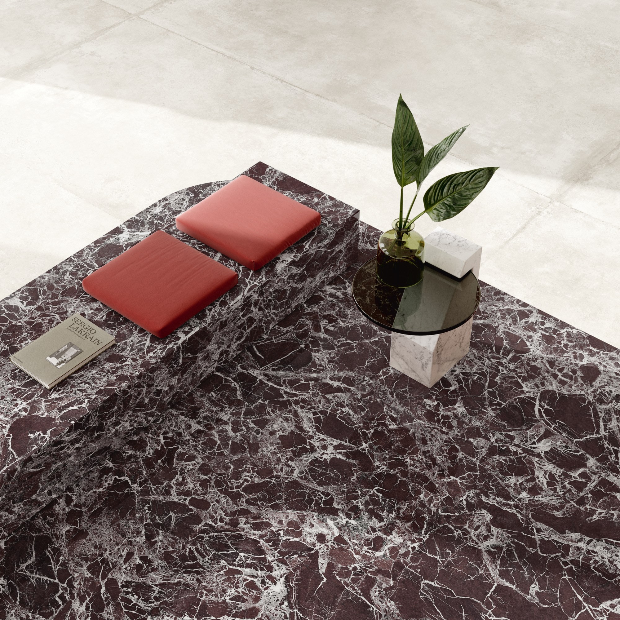 Porcelain stoneware wall/floor tiles with marble effect ULTRA MARMI ...