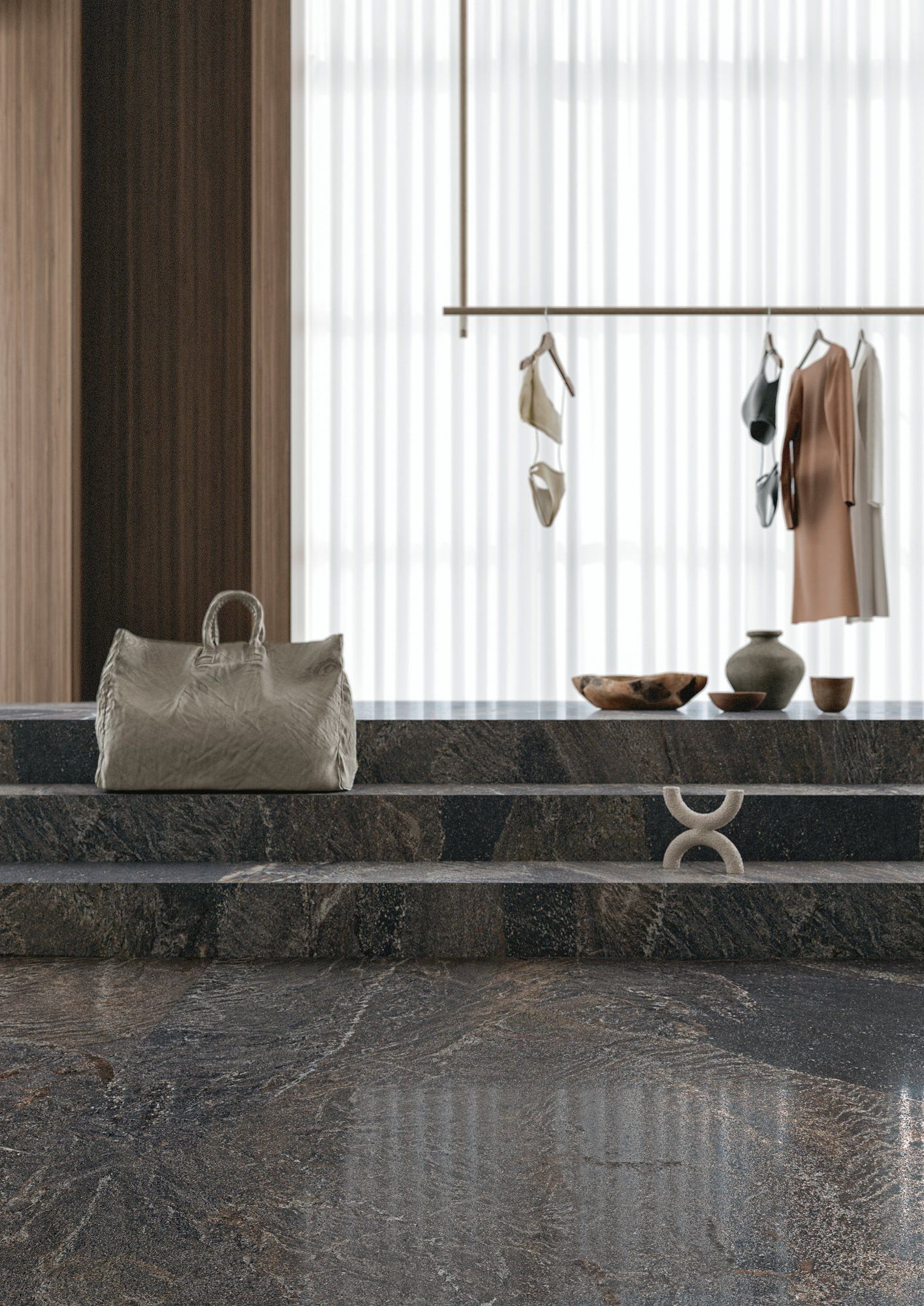 ULTRA PIETRE JATOBA BROWN Wall/floor tiles By ARIOSTEA