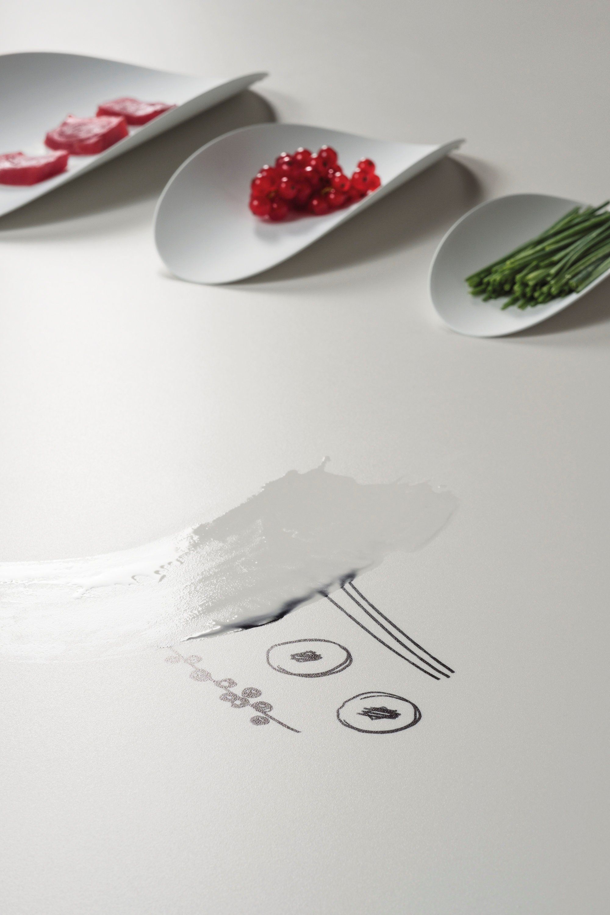 UNI ICE by Sapienstone - Top cucina in gres porcellanato - 3