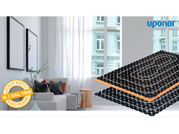 EPS Radiant floor panel UPONOR MINITEC By UPONOR