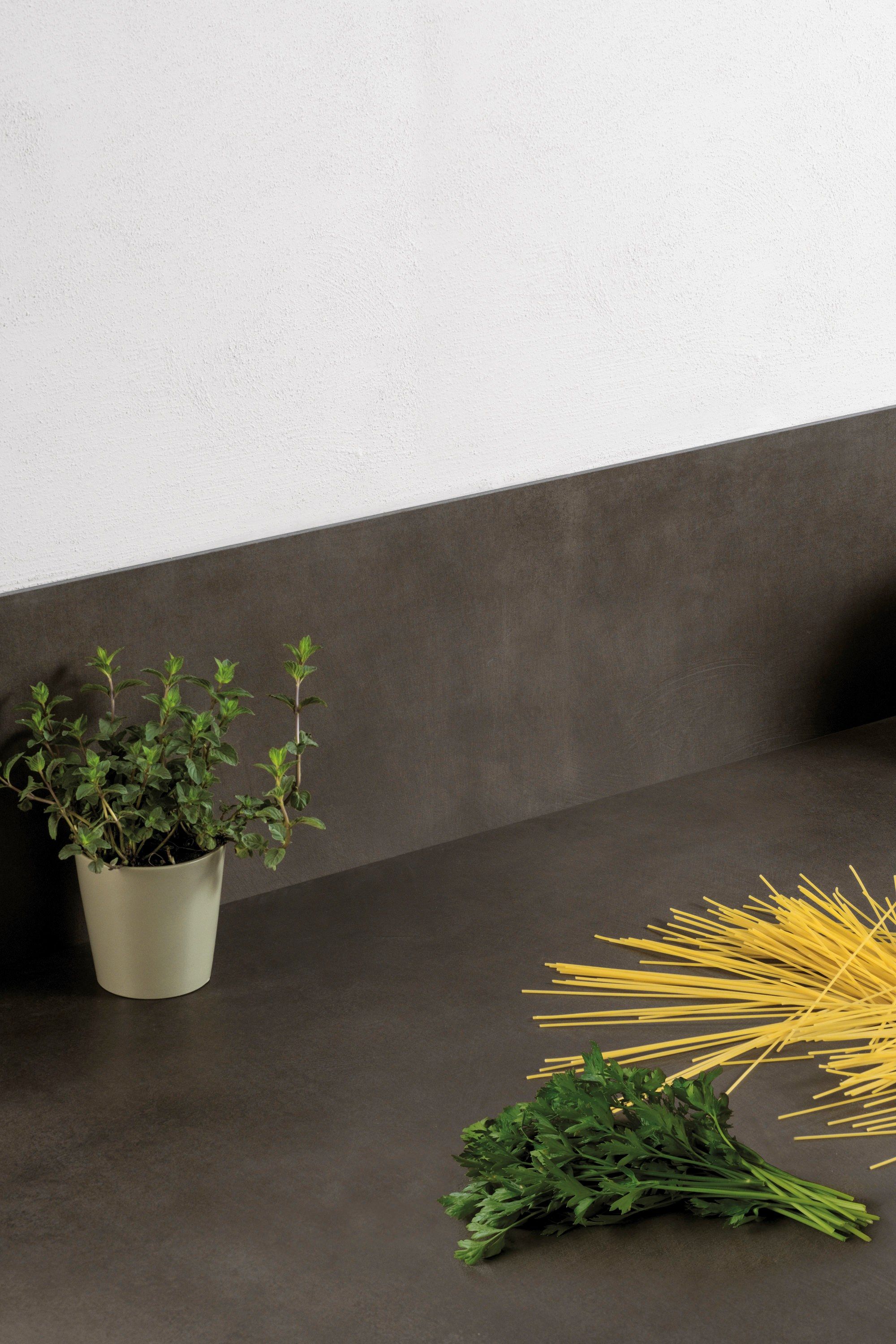 URBAN ANTRACITE by Sapienstone - Top cucina in gres porcellanato effetto cemento - 5