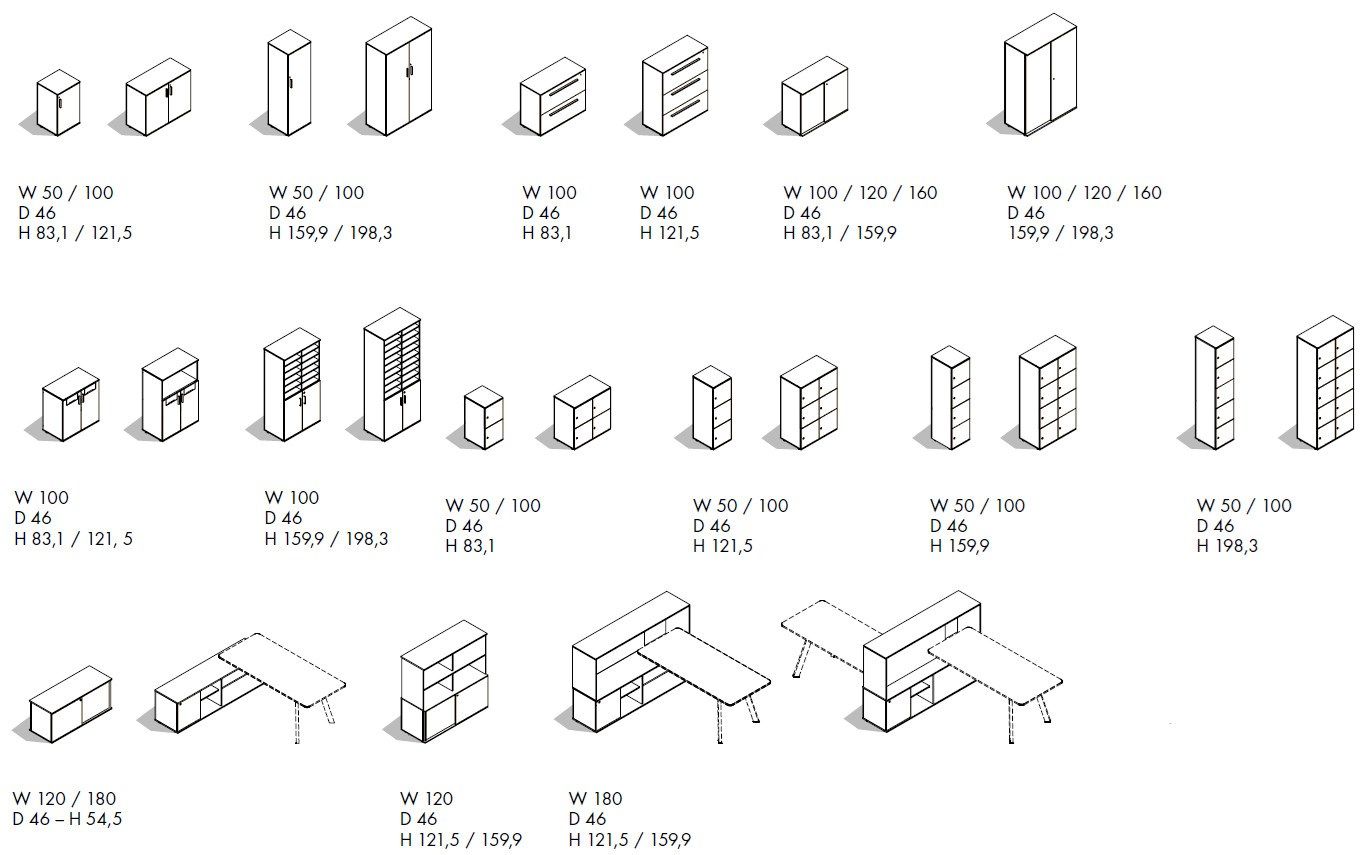 USE ME Office storage unit By