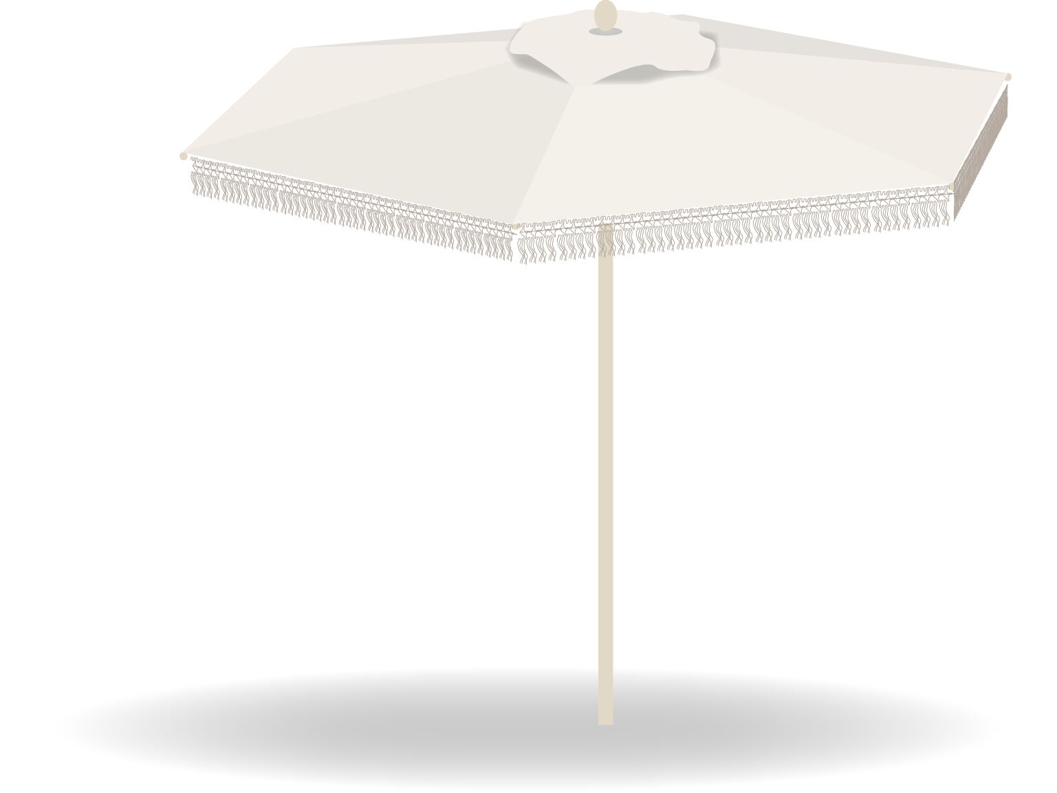 NATA UX ZEN by Umbrosa - Ombrellone rotondo in tessuto acrilico - 3