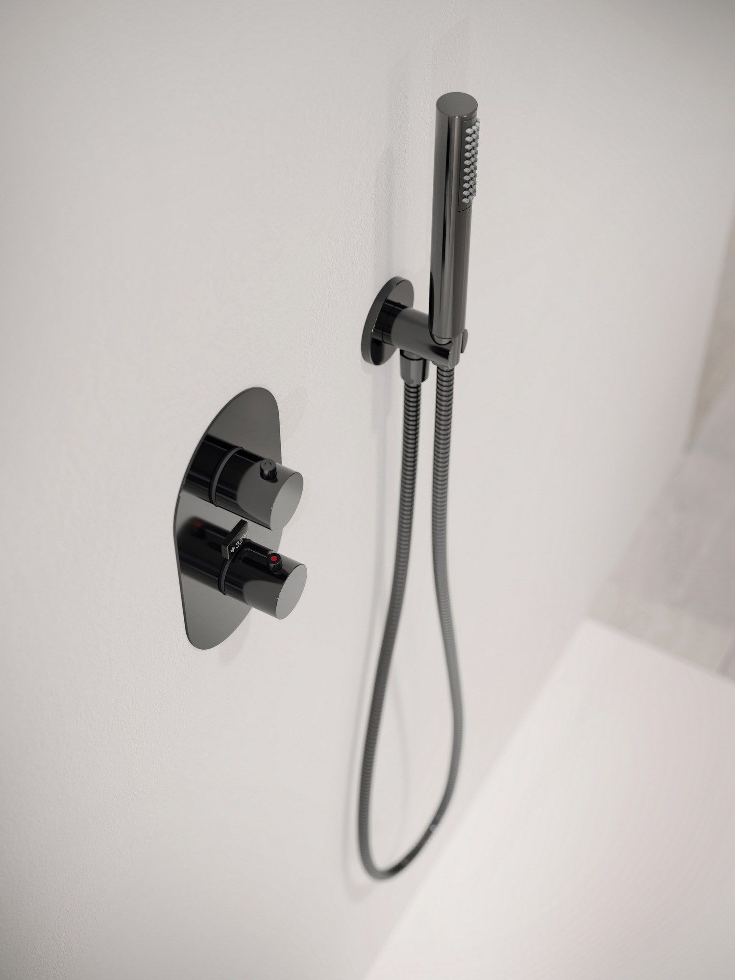 VELIS by Nobili - Doccetta a muro con flessibile - 2