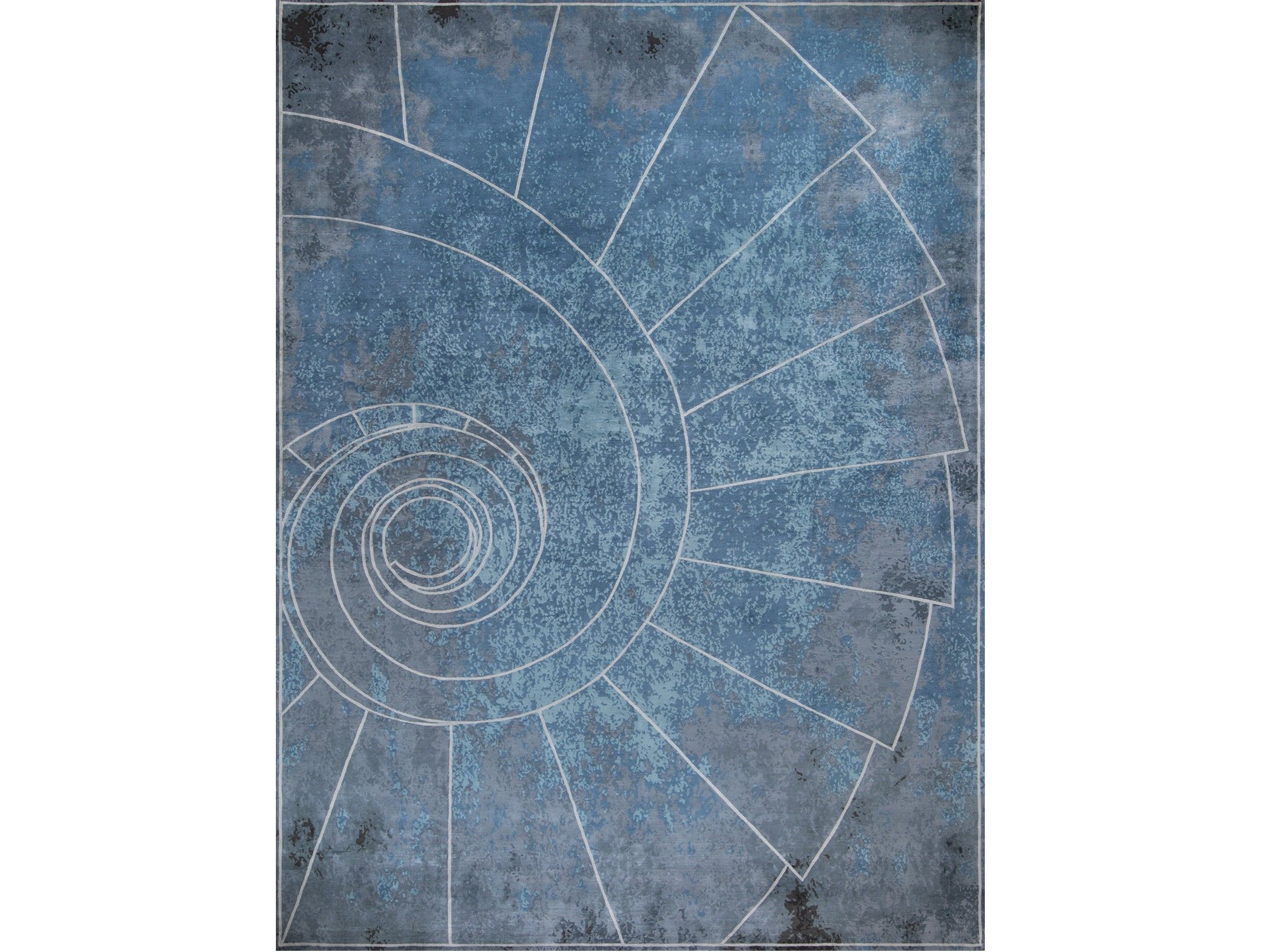 VENEZIA CELESTE by Tapis Rouge - Tappeto rettangolare fatto a mano