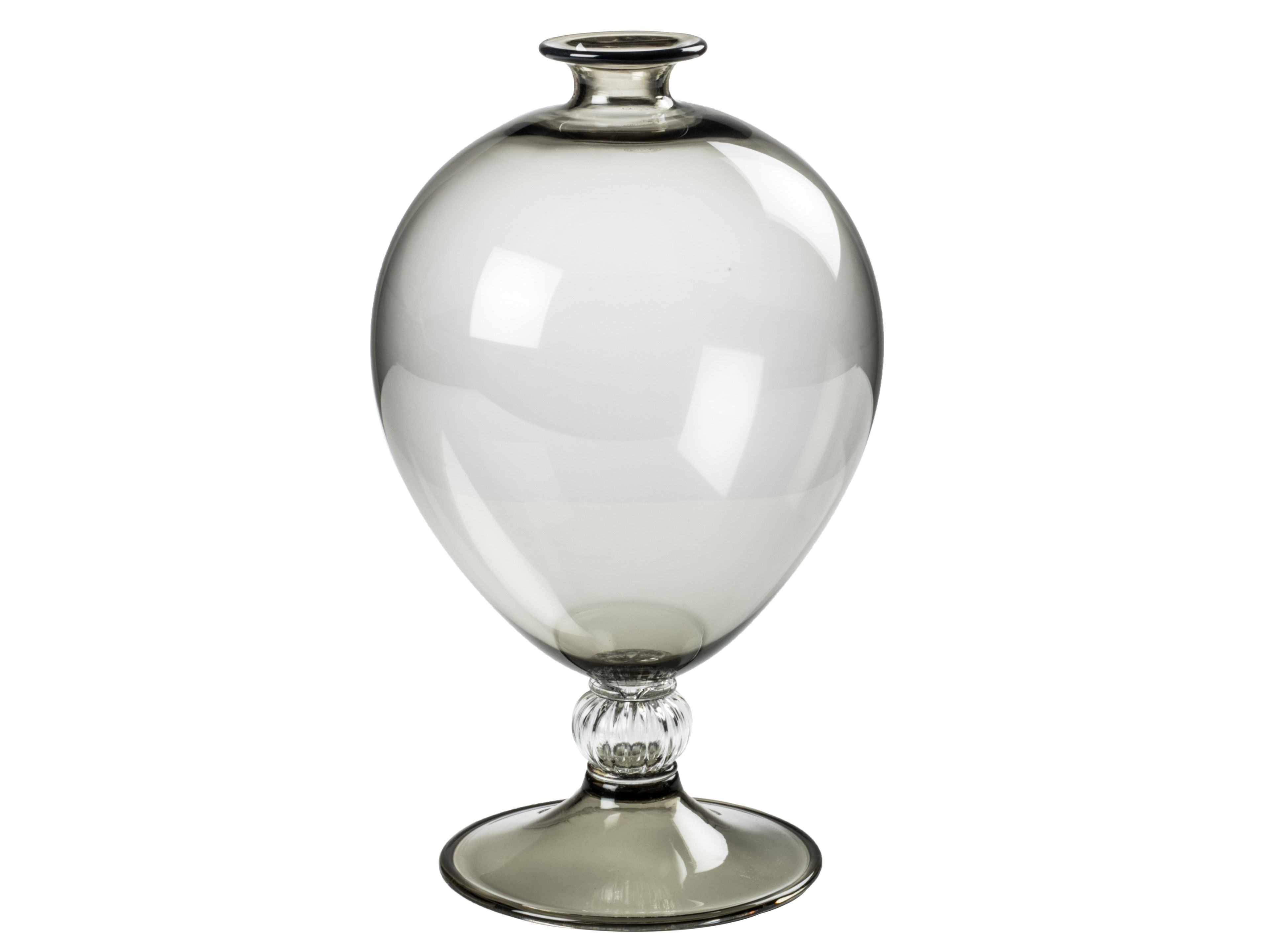 Handmade blown glass vase VERONESE By VENINI