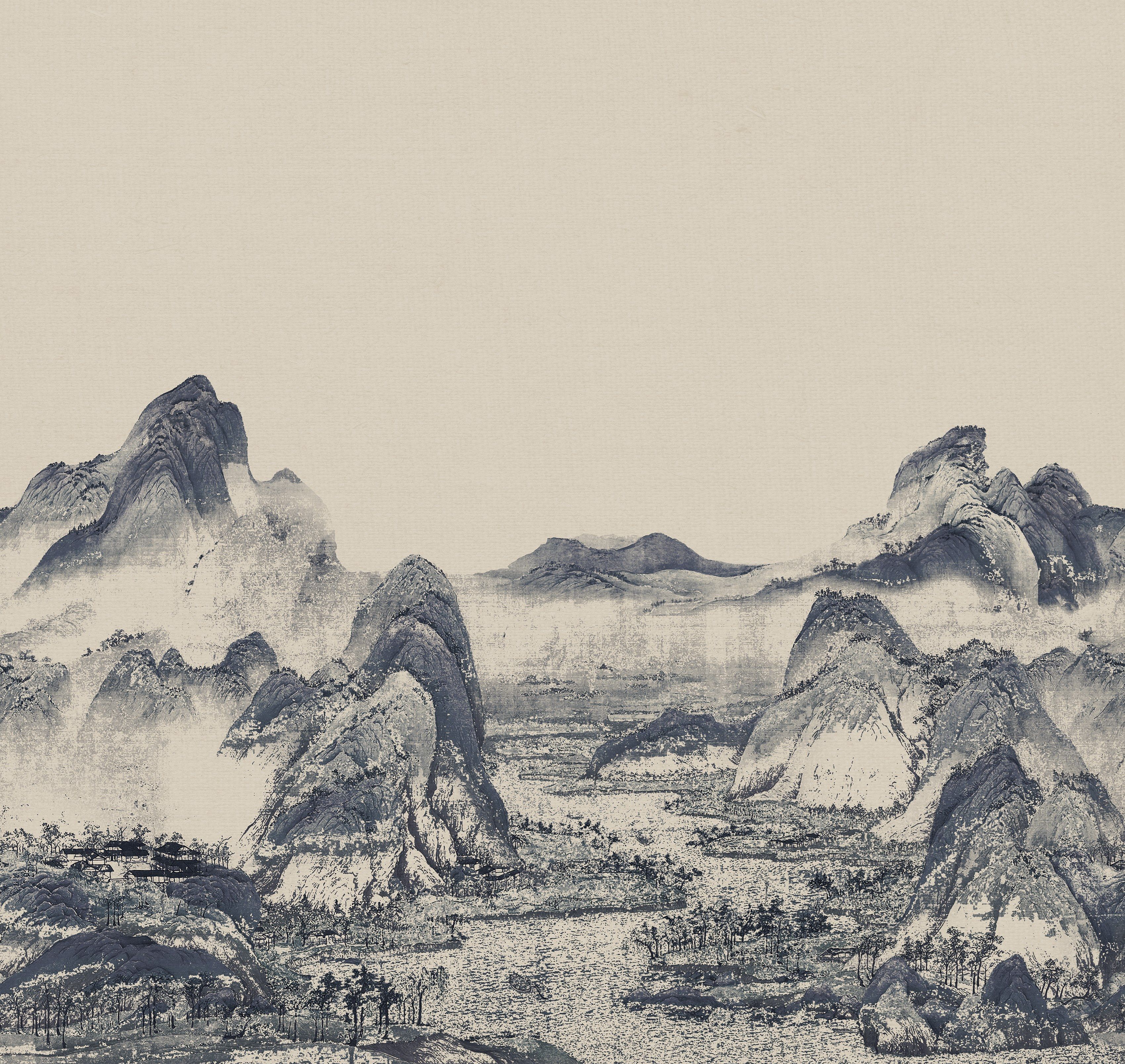 VIA DELLA SETA by Texturae - Carta da parati lavabile con paesaggi - 2