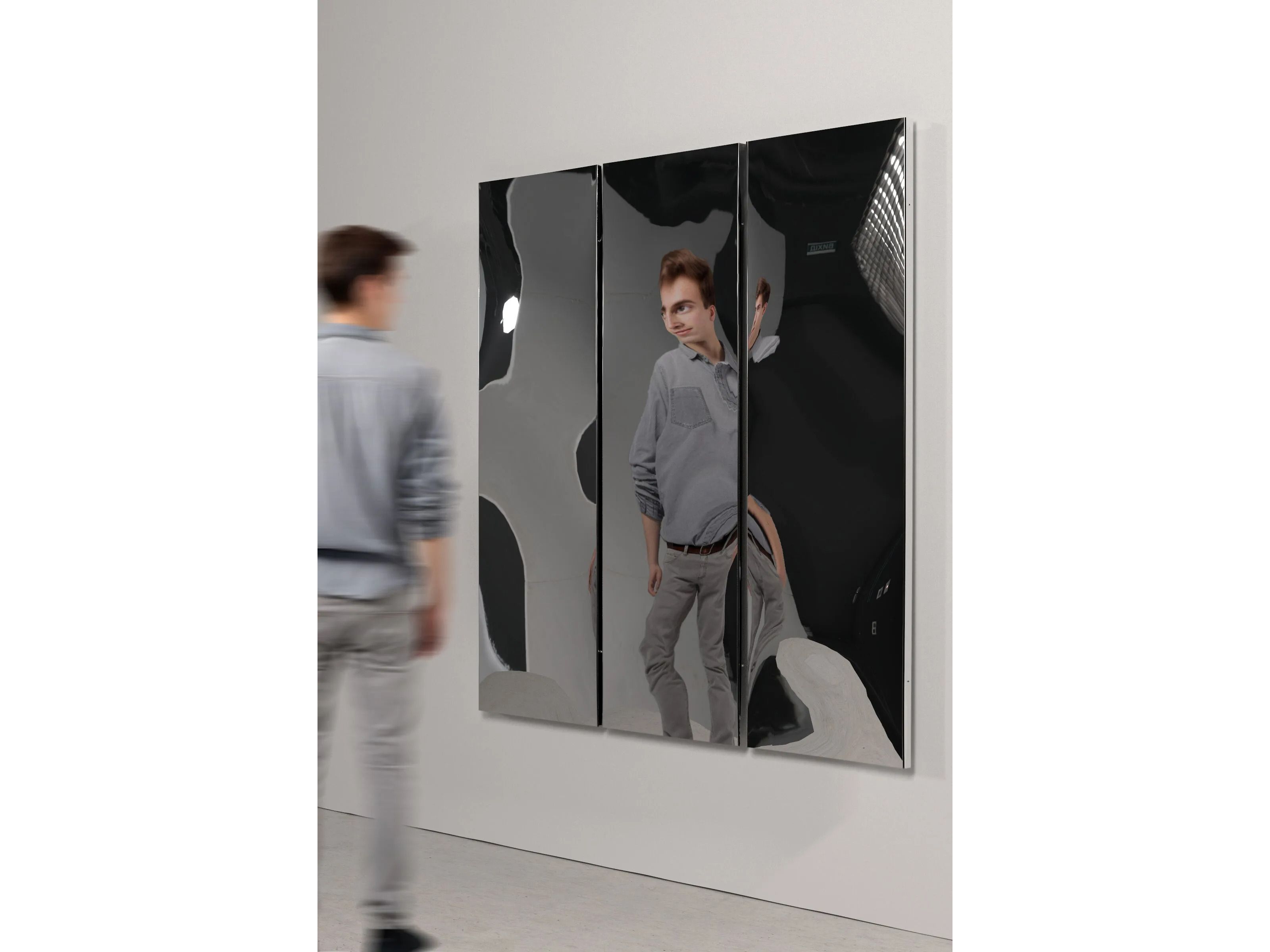 DISTORTING MIRROR 150x45 by VIDAME EDITIONS - Specchio - 3