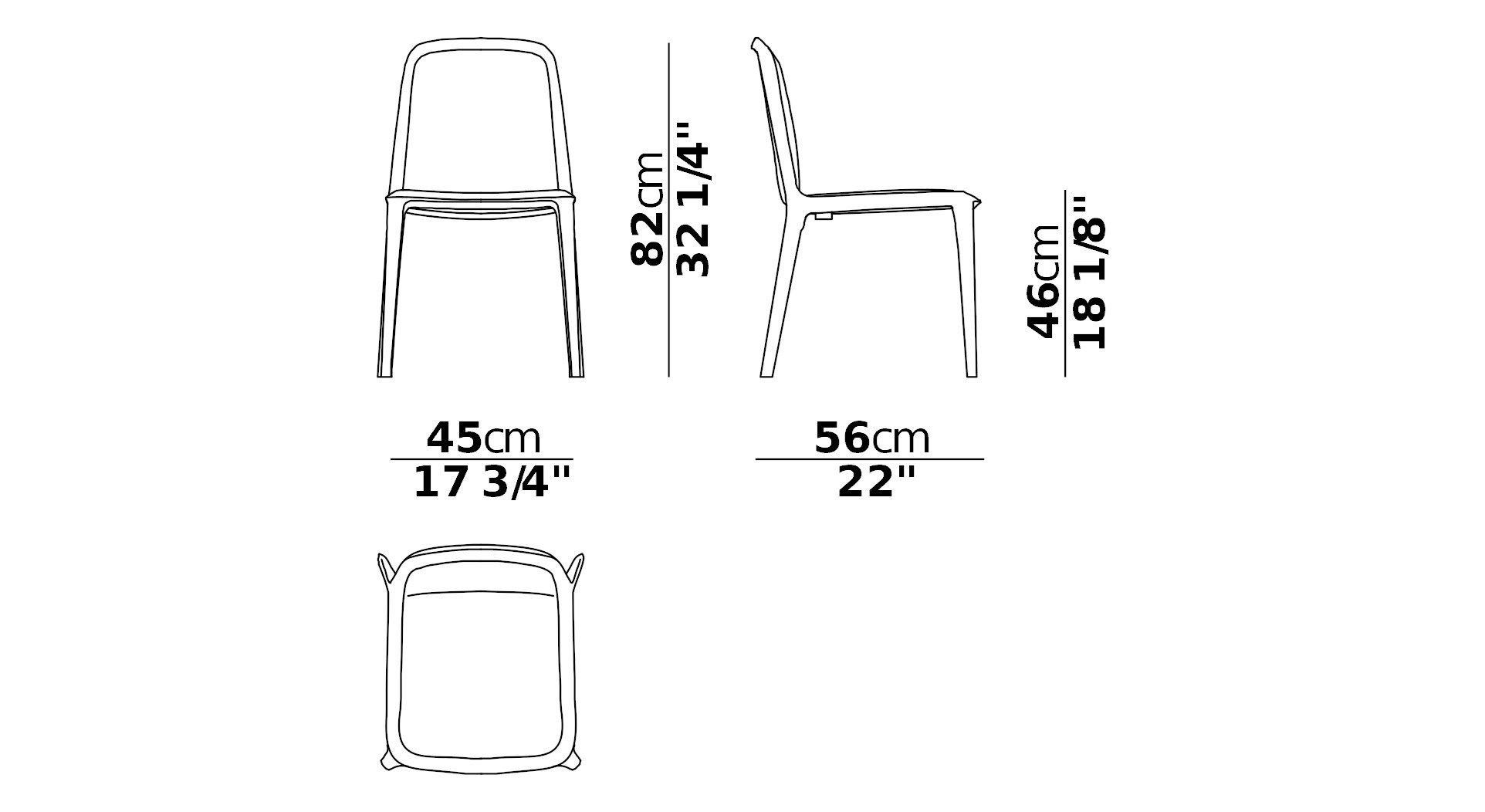 VIDOR Silla Silla tapizada de madera para restaurante By Casa