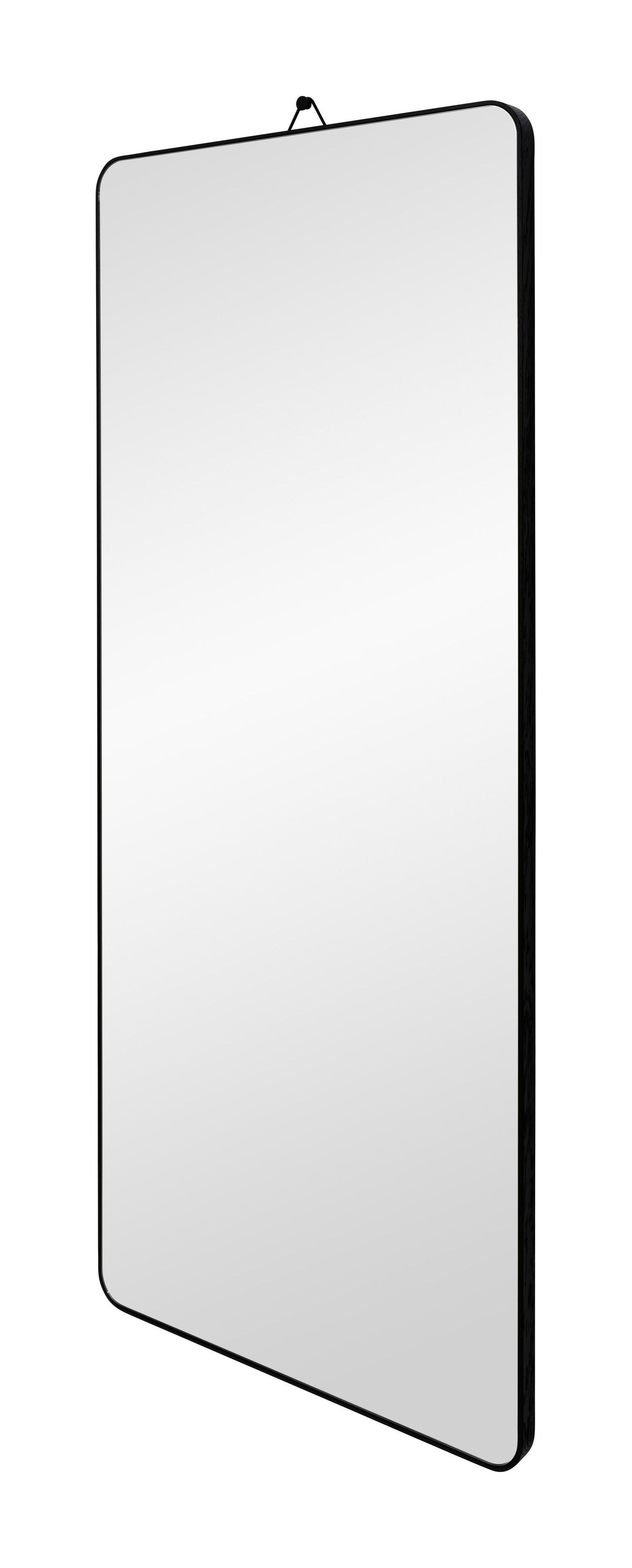 VIEW Rectangular wallmounted framed oak mirror By Schönbuch design