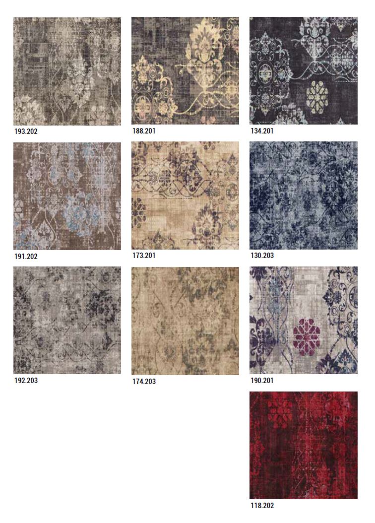 Rectangular polyamide rug VINTAGE By TARKETT