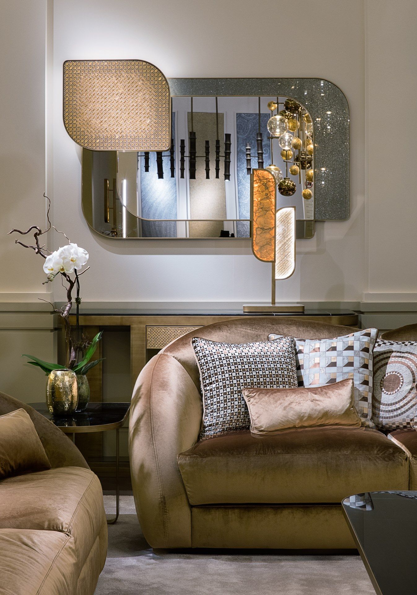 VISCONTI by Sicis - Specchio in vetro - 3