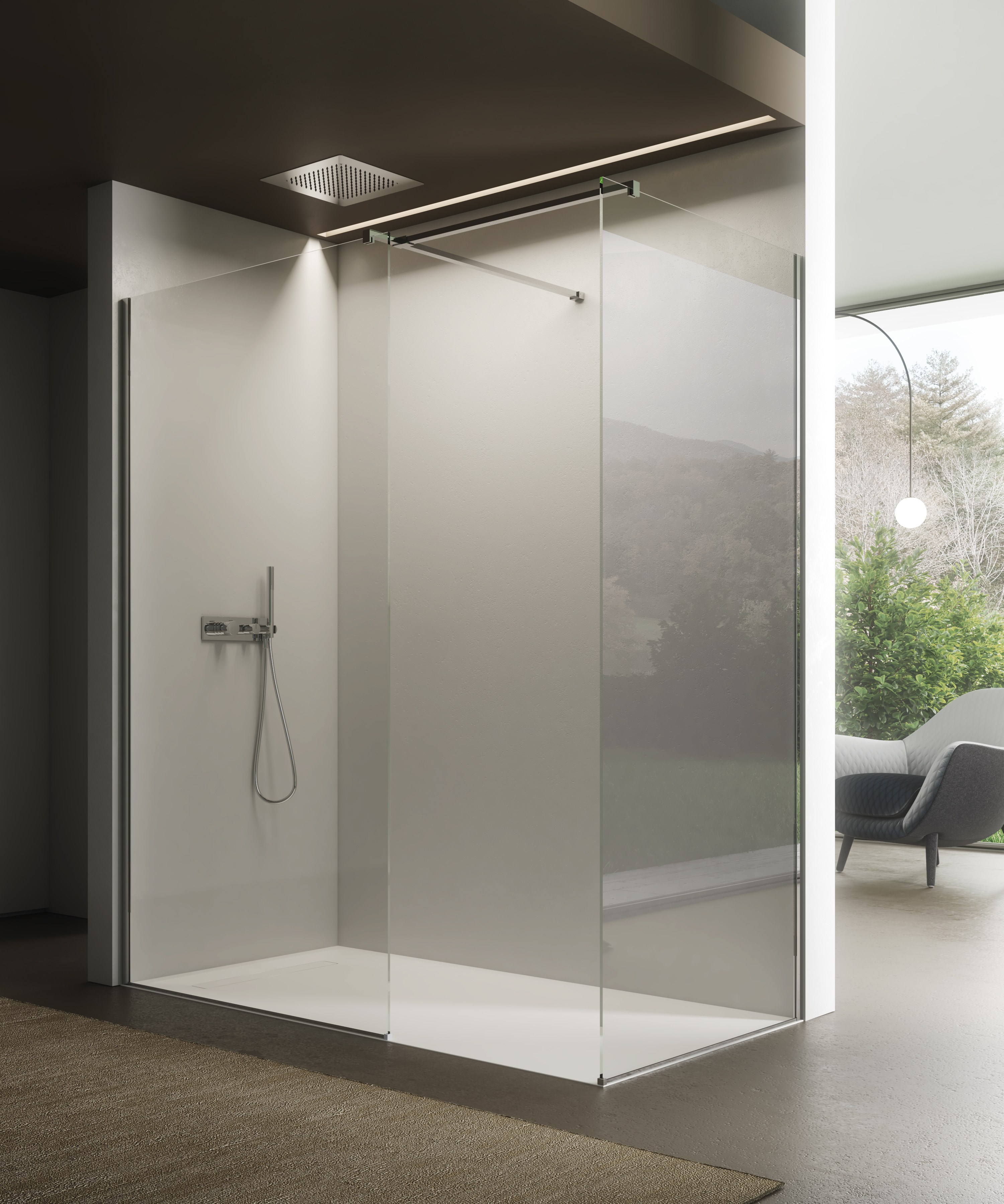 Photo inspiration: Picture Idea: Vitrum Shower Cabin Vitrum Collection By Disenia