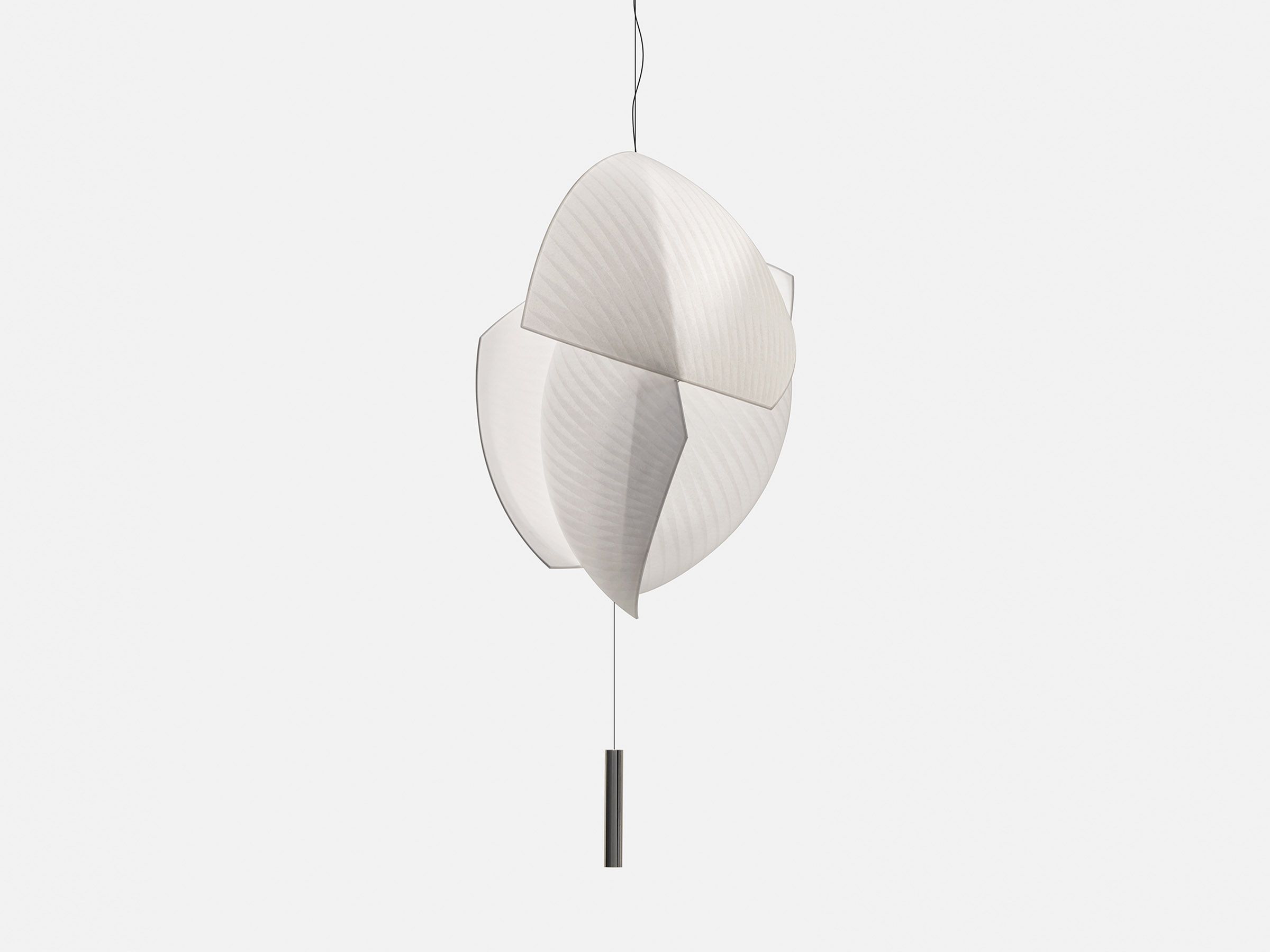 VOILES LED handmade japanese paper pendant lamp By LedsC4 design