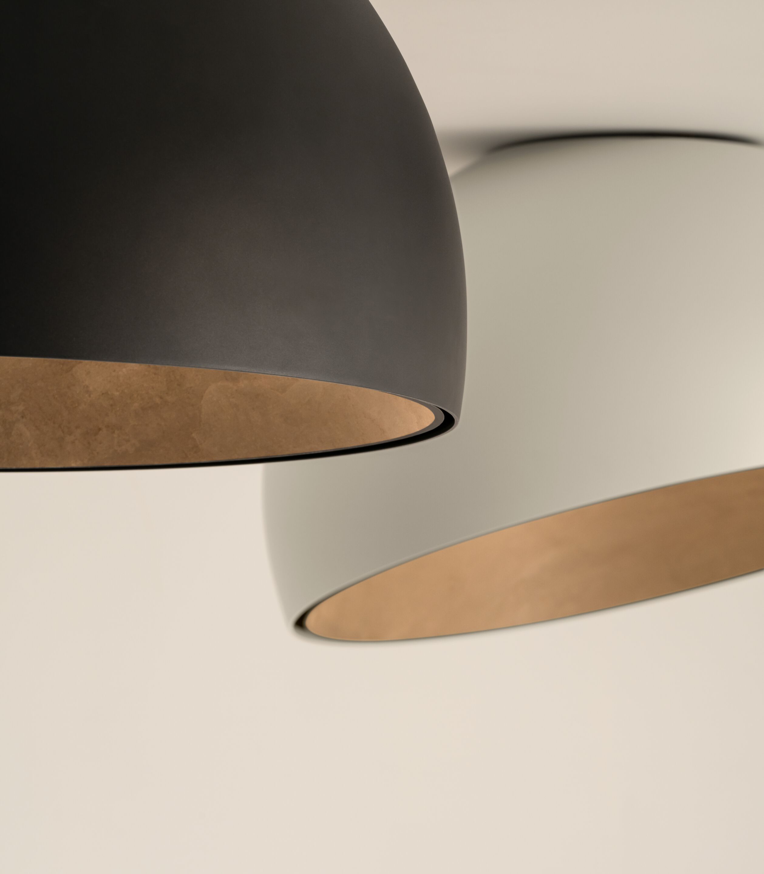 DUO PETRA by Vibia - Lampada da soffitto a LED in alluminio e ardesia - 6