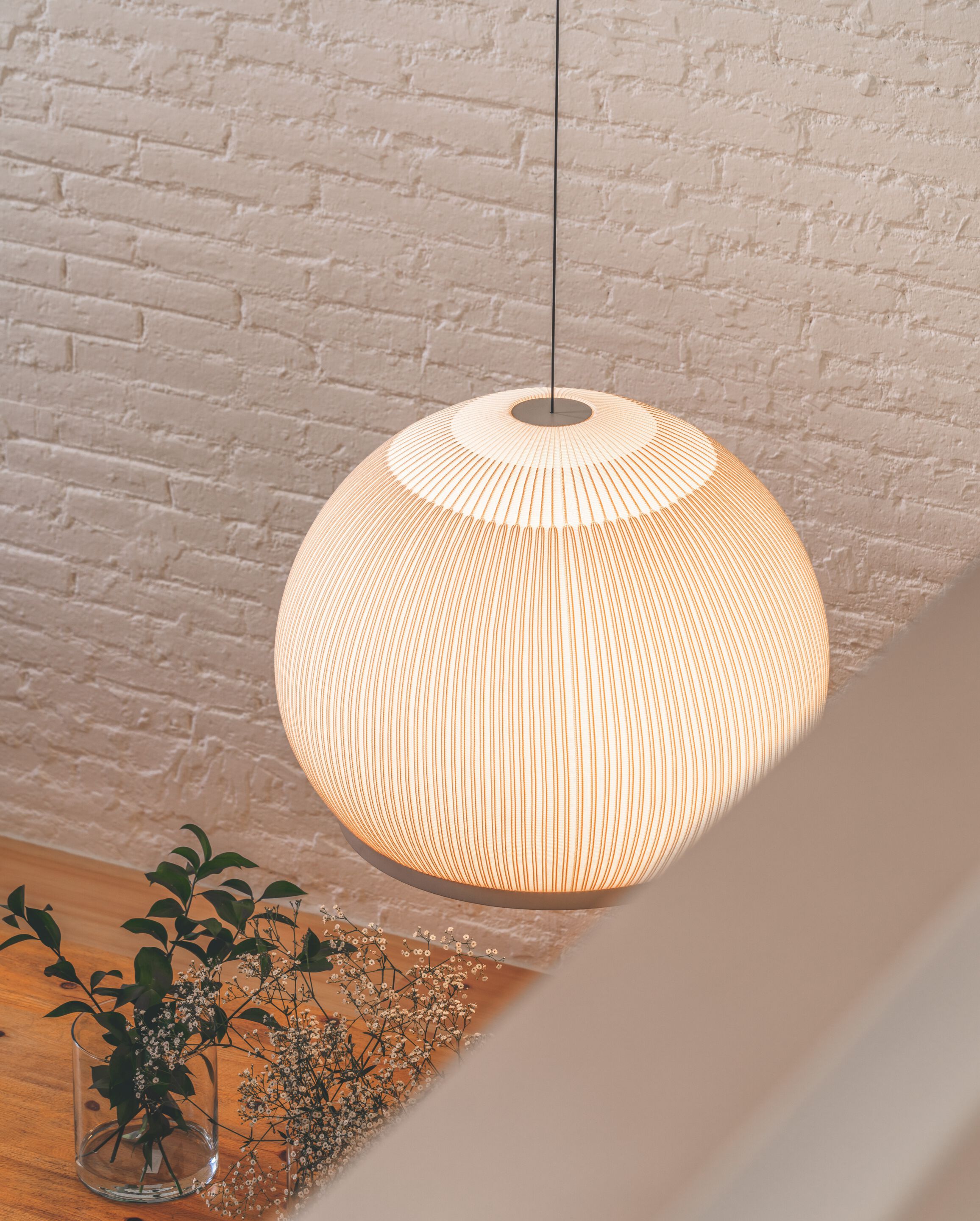 KNIT by Vibia - Lampada a sospensione a LED in tessuto - 7