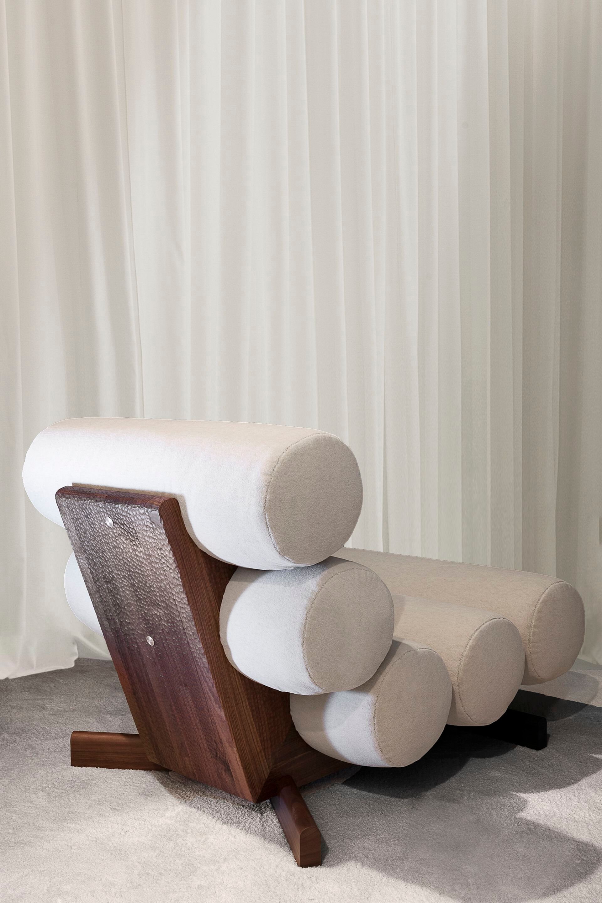 1480 SOFIA by Vibieffe - Poltrona sfoderabile con poggiapiedi - 8