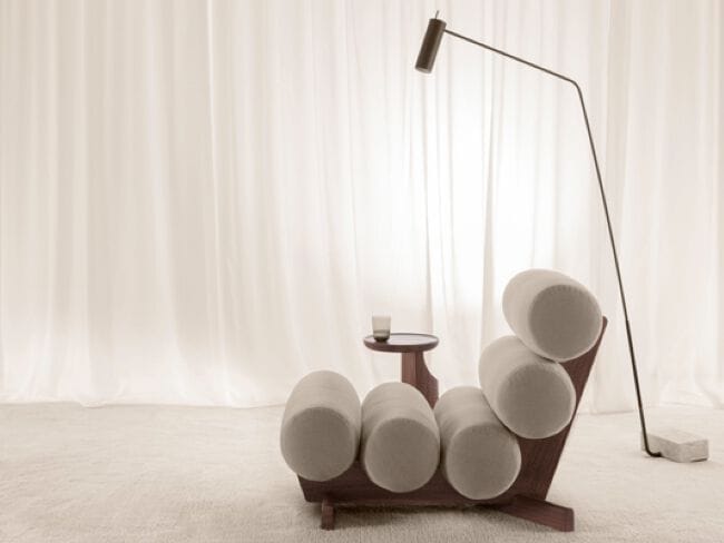 1480 SOFIA by Vibieffe - Poltrona sfoderabile con poggiapiedi - 6