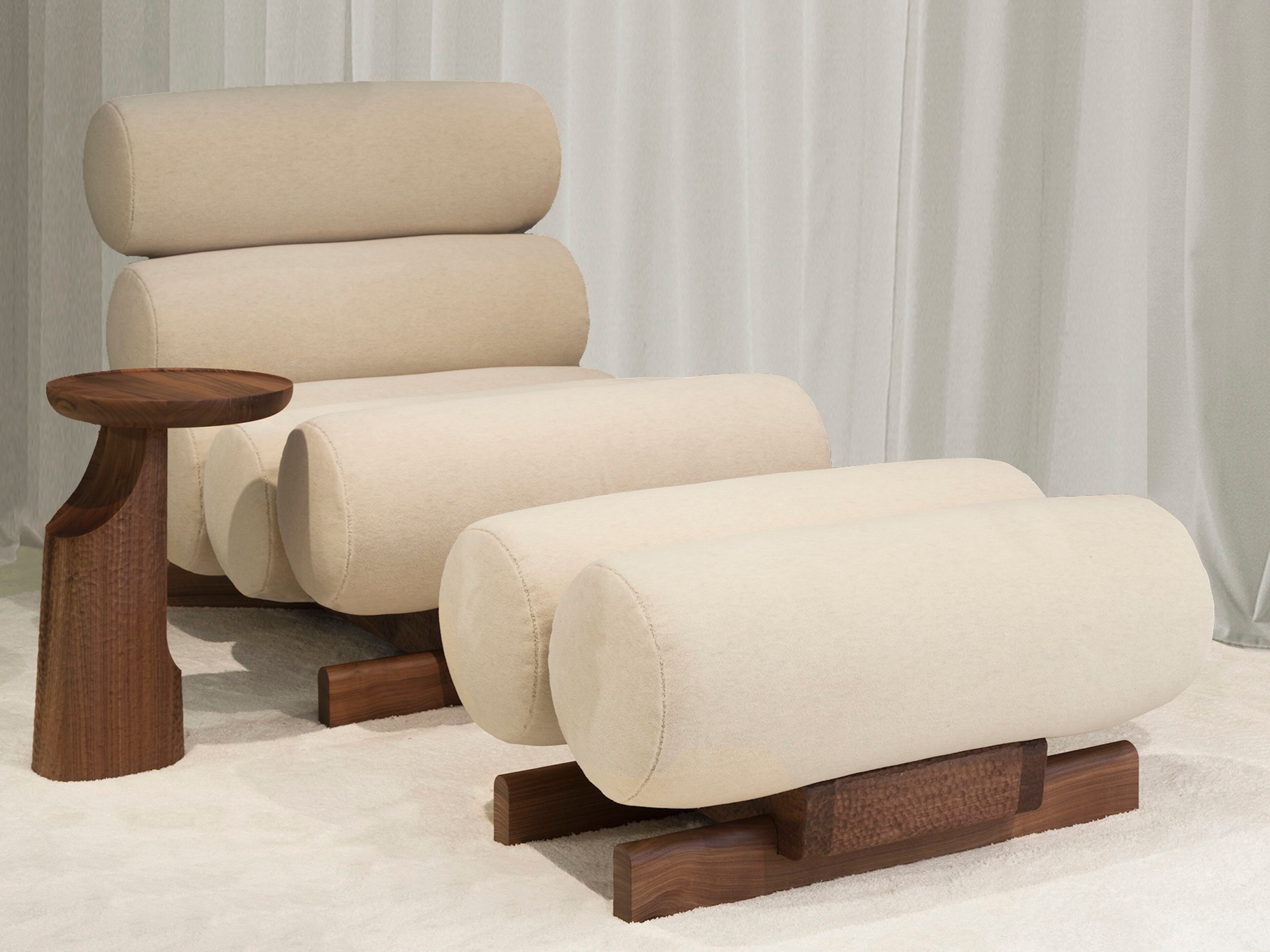 1480 SOFIA by Vibieffe - Poltrona sfoderabile con poggiapiedi - 4