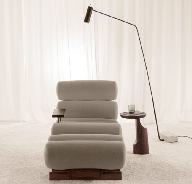 1480 SOFIA by Vibieffe - Poltrona sfoderabile con poggiapiedi - 10