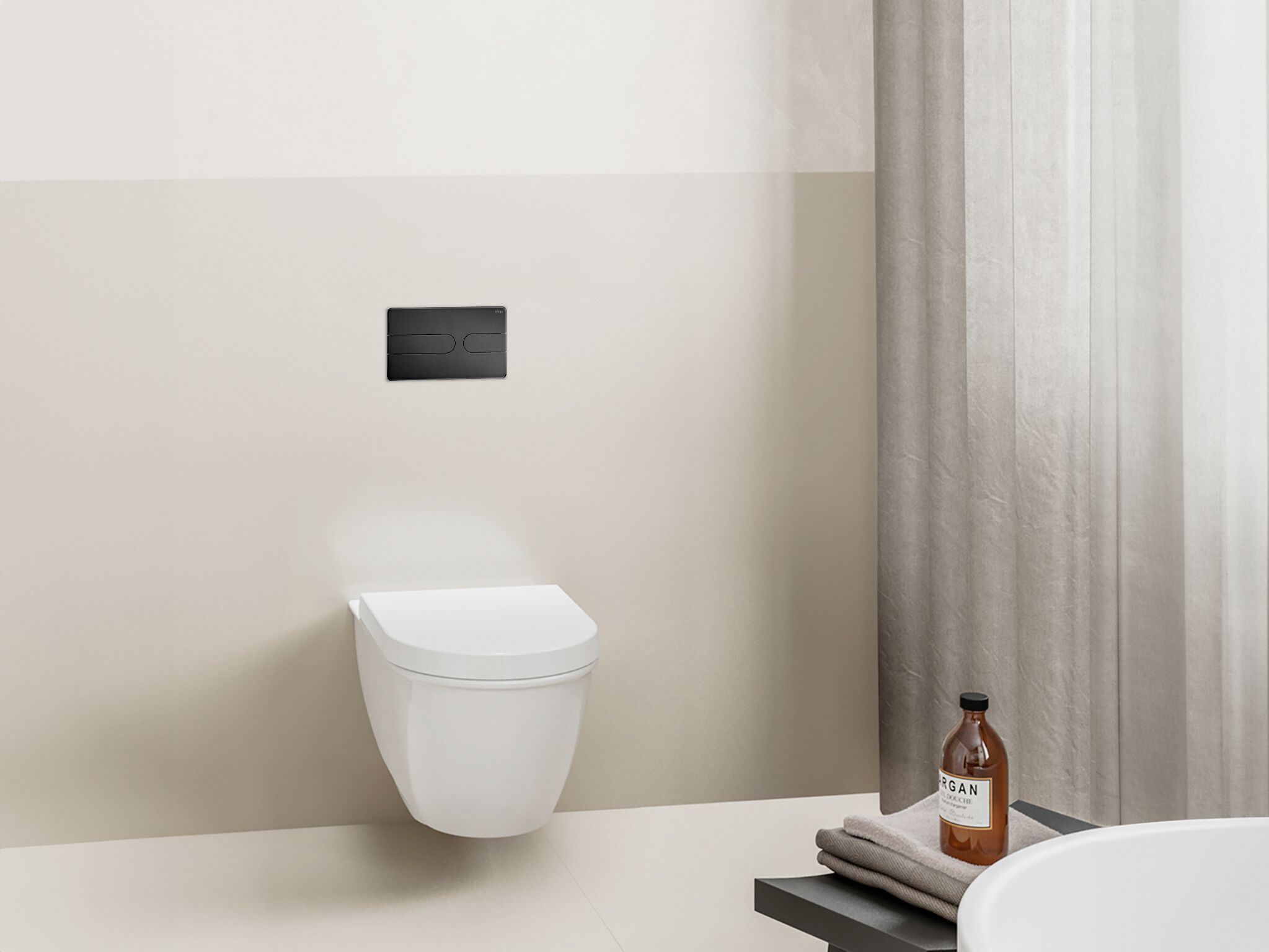 VISIGN FOR STYLE 23 by Viega Italia - Placca di comando per wc in materiale plastico - 2