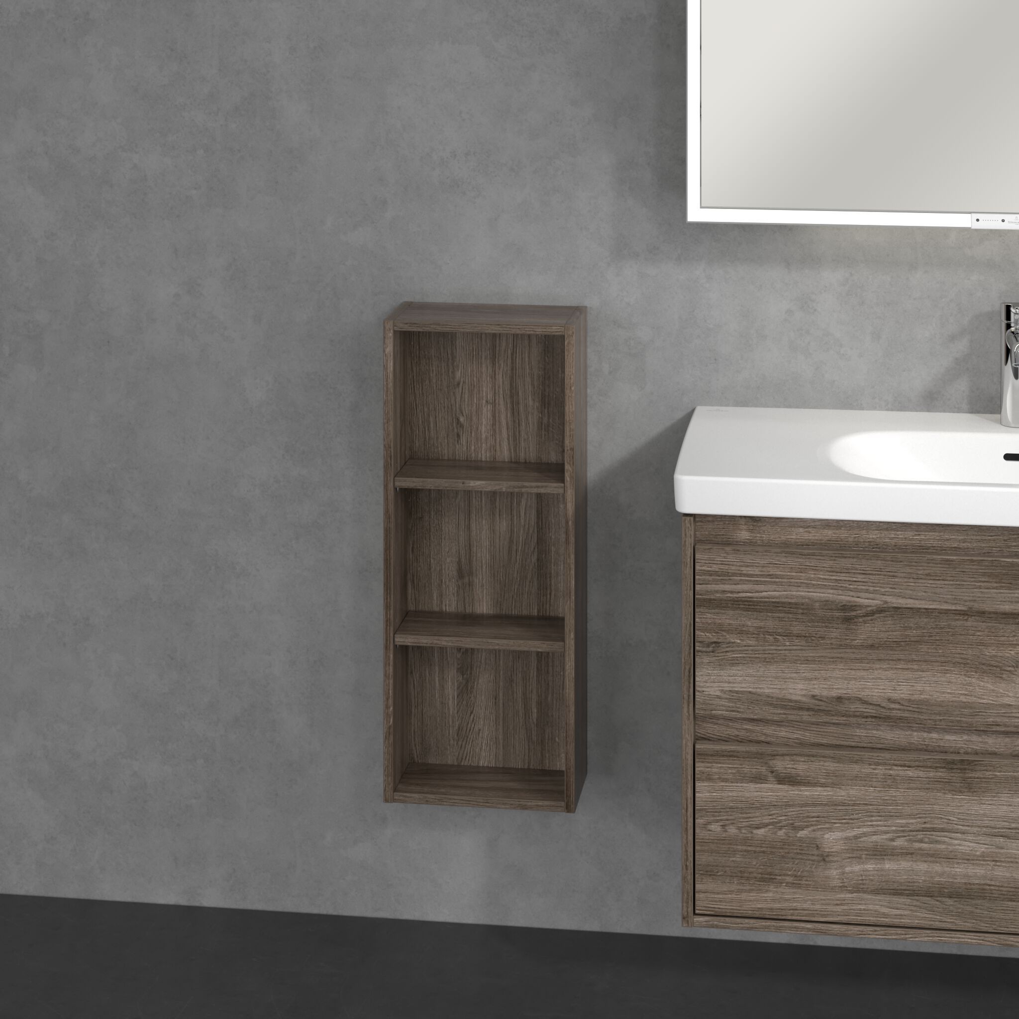 MY VIEW + by Villeroy & Boch - Mobile bagno a giorno sospeso - 21