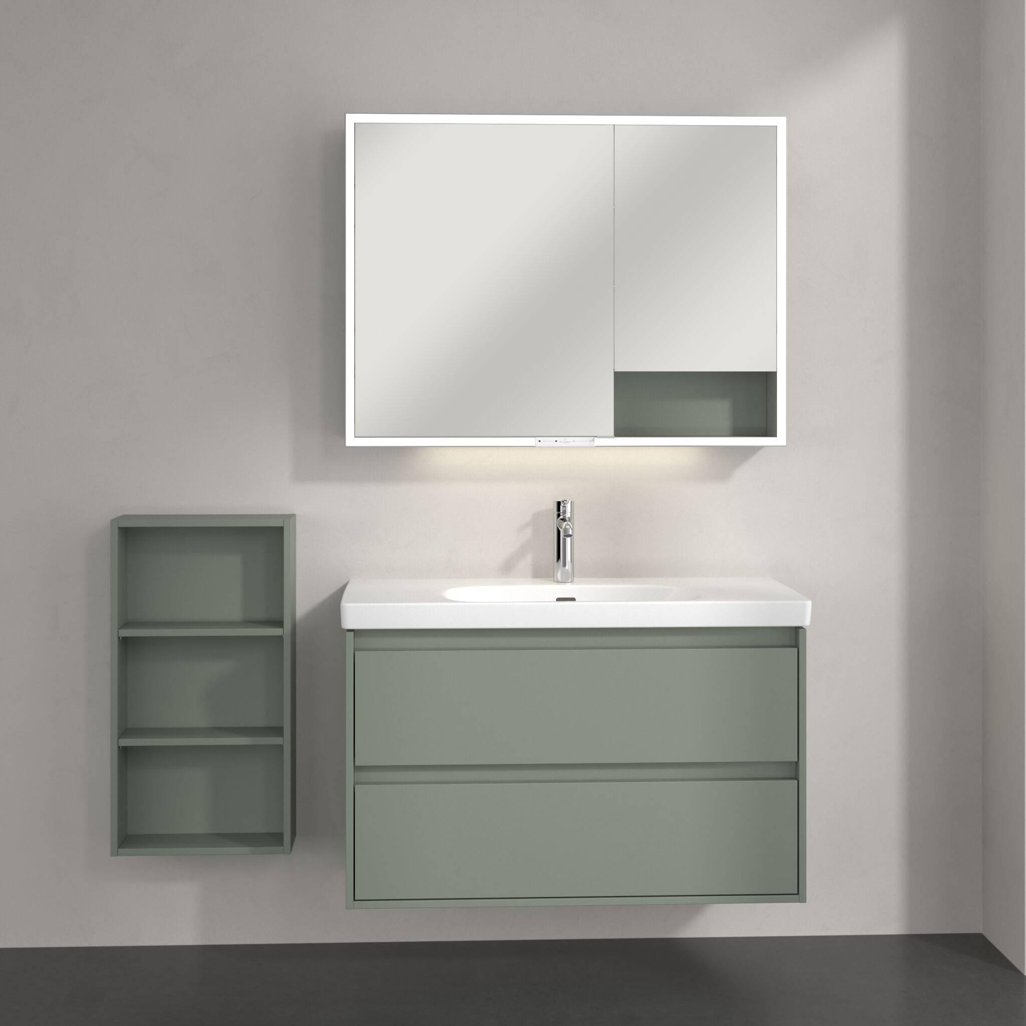 MY VIEW + by Villeroy & Boch - Mobile bagno a giorno sospeso - 44
