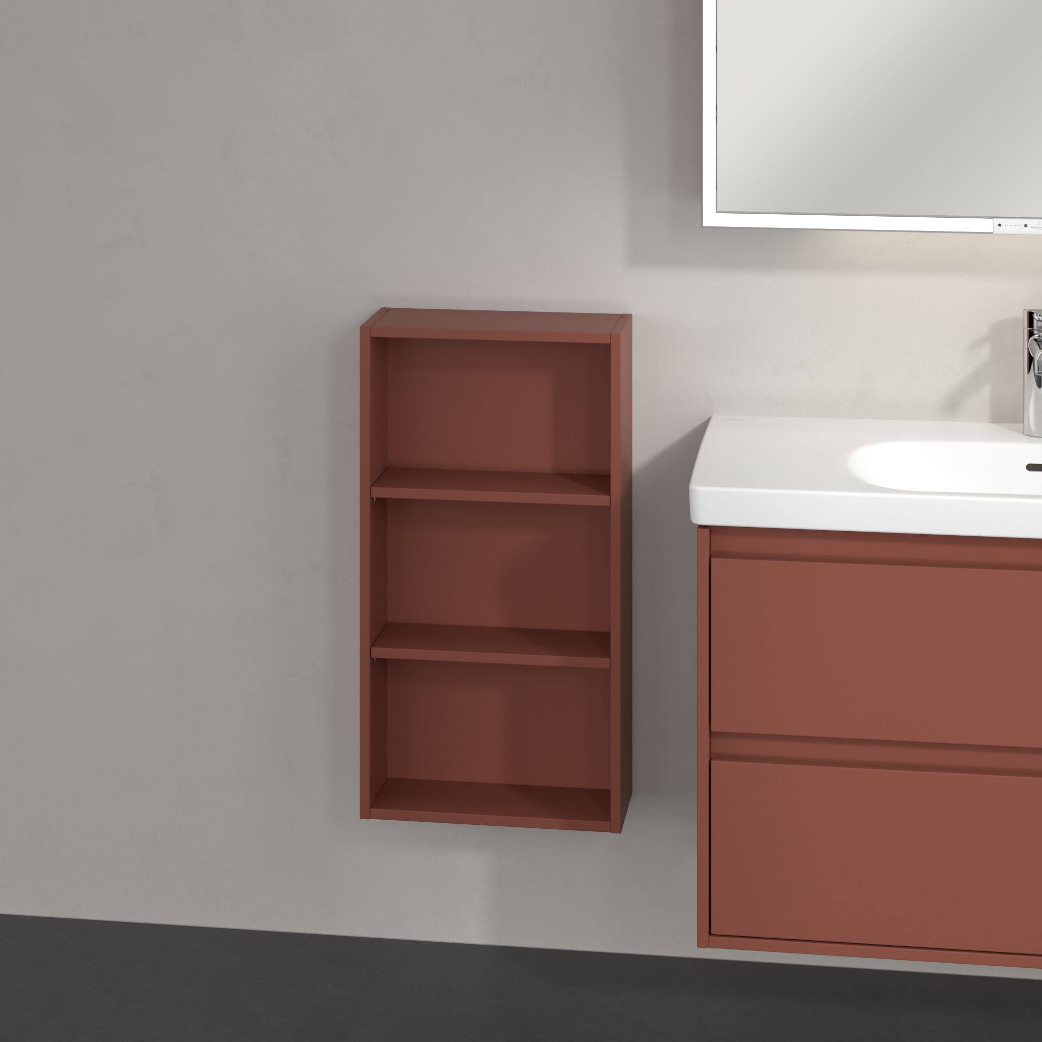 MY VIEW + by Villeroy & Boch - Mobile bagno a giorno sospeso - 45