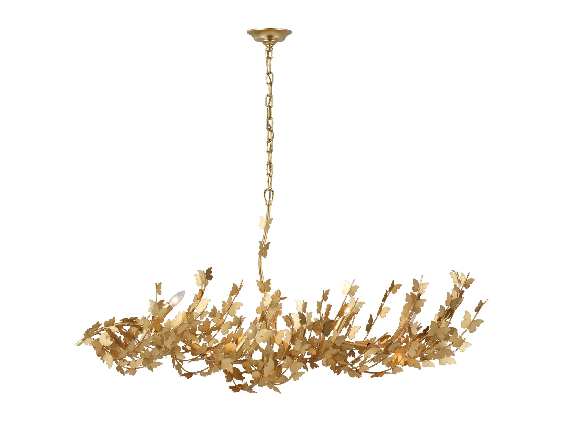 FARFALLE LARGE LINEAR Pendant lamp By Visual Comfort Europe