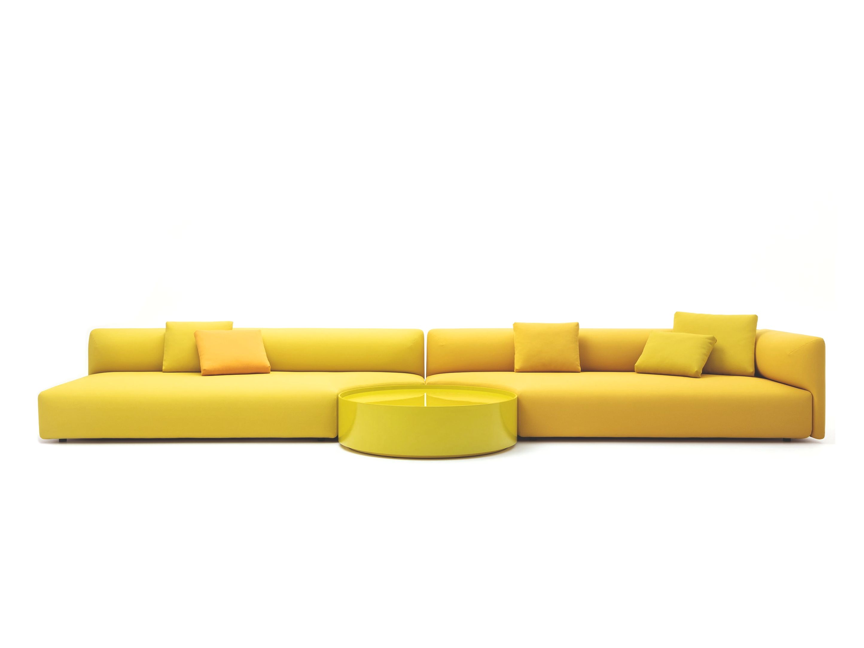 Modular fabric sofa with removable cover WALT By Paola Lenti design