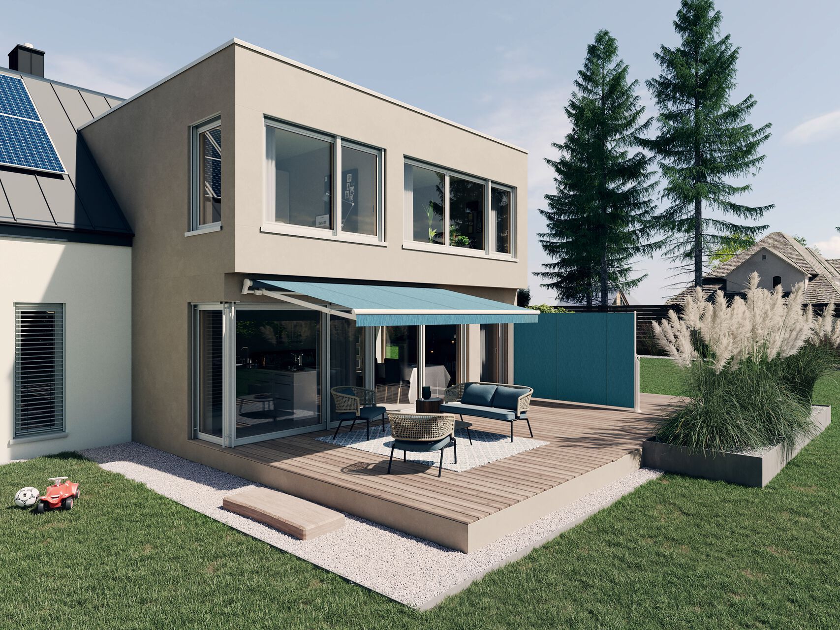 TERREA by WAREMA - Tende con bracci articolati