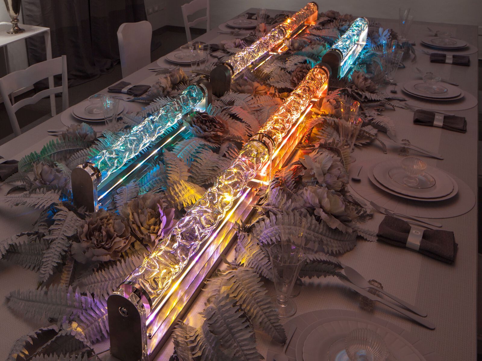 BE AETHER by WAW COLLECTION - Lampada decorativa cinetica da tavolo