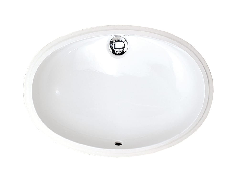 WHITE 46/56 by Devon&Devon - Lavabo da incasso sottopiano ovale