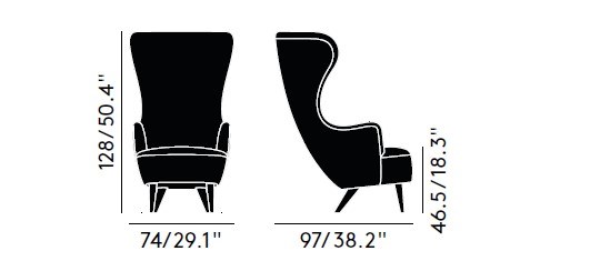 Dimensioni WINGBACK