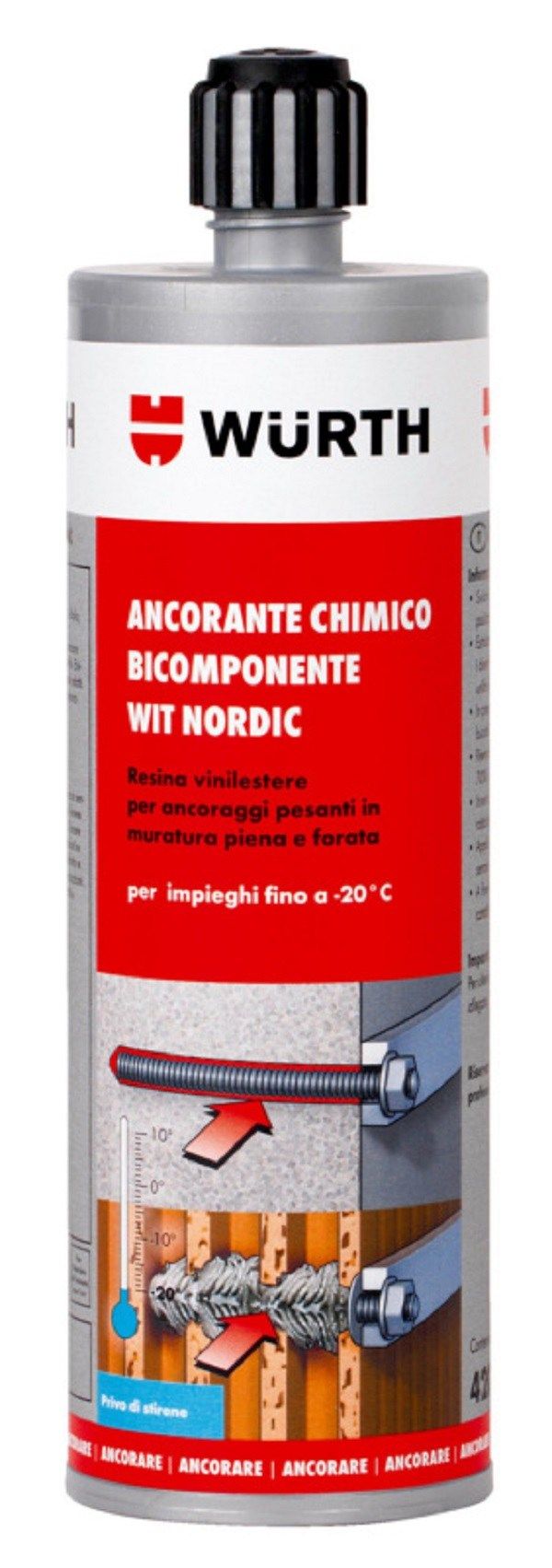 Chemical anchor WIT NORDIC By Würth