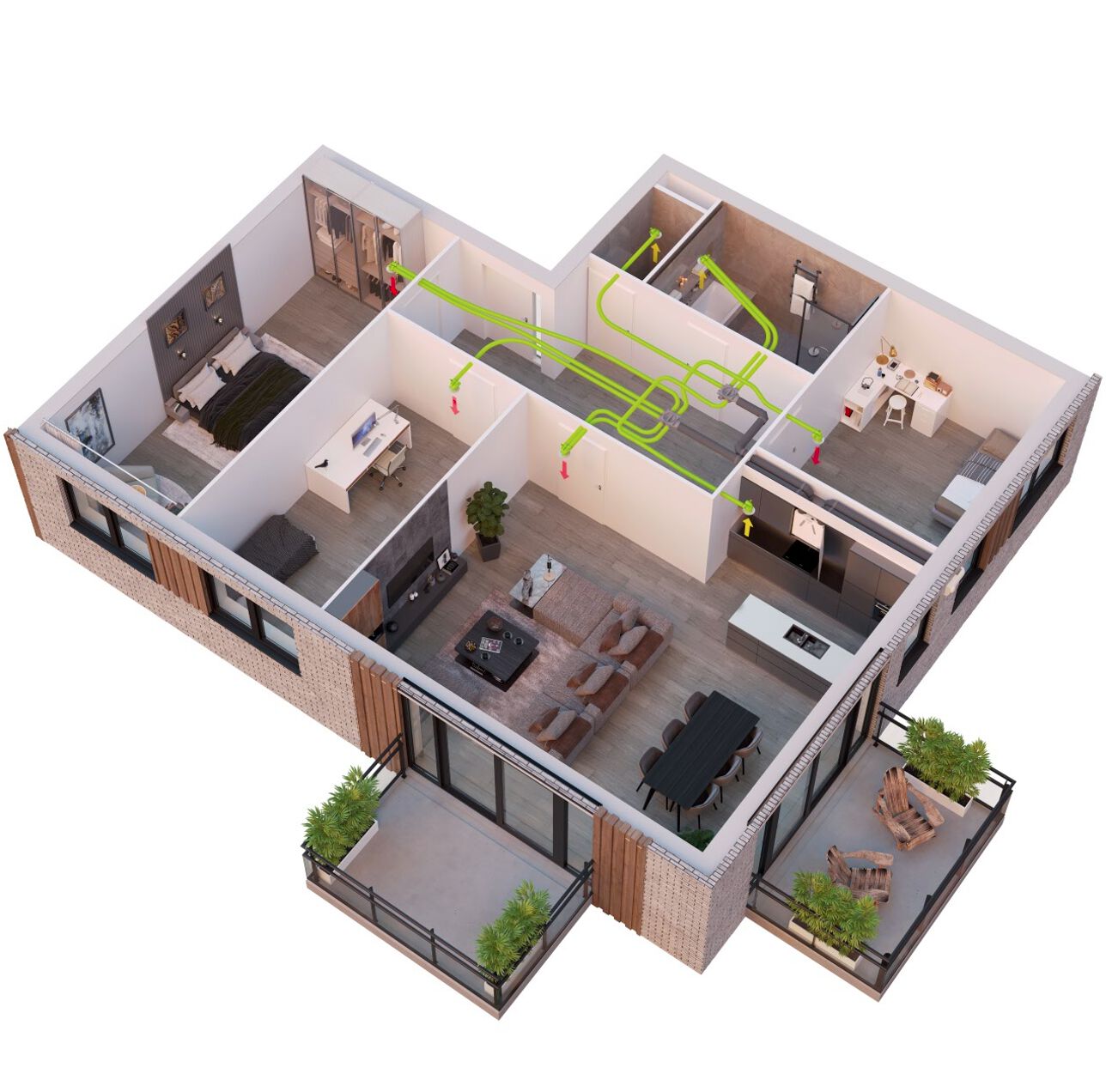 FWL-200 by WOLF ITALIA - Impianto di ventilazione domestica - 4