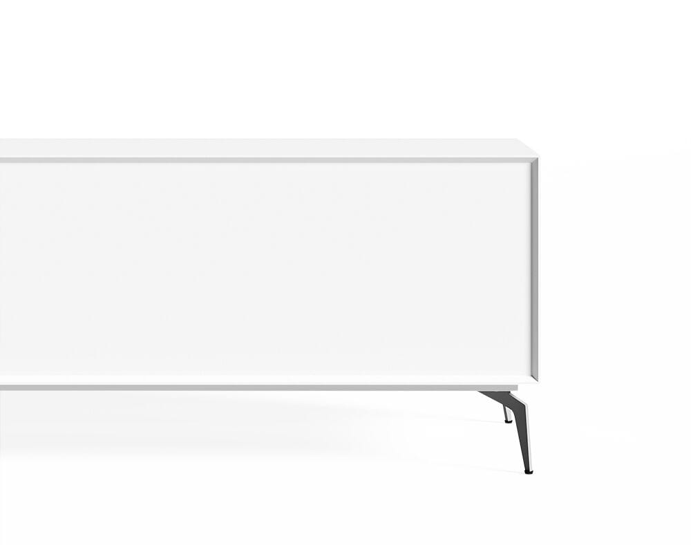 EDGE MULBERRY CHAMFERED by WORKSPACE - Mobile ufficio basso in legno con cassetti - 6