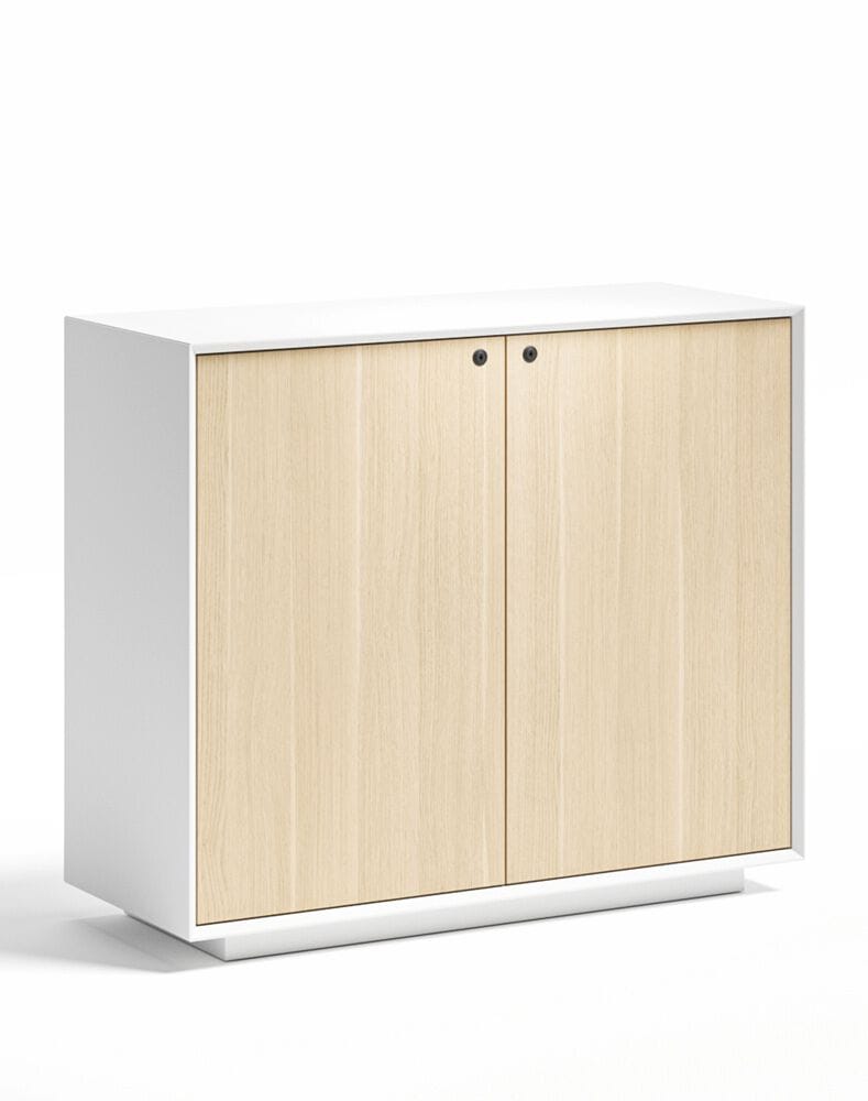 EDGE by WORKSPACE - Mobile ufficio basso in legno con ante a battente - 13