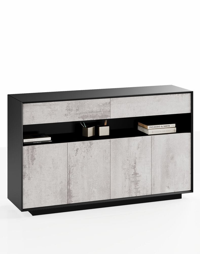 EDGE by WORKSPACE - Mobile ufficio in legno con ante a battente - 10