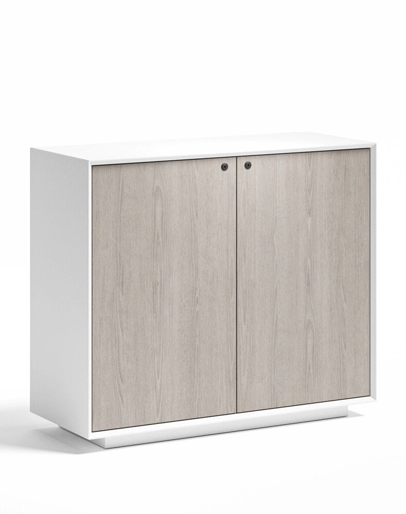 EDGE by WORKSPACE - Mobile ufficio basso in legno con ante a battente - 15