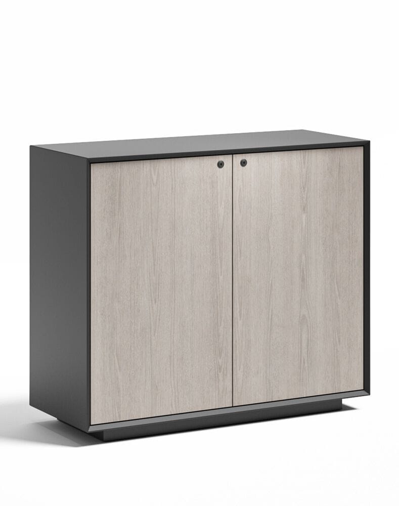 EDGE by WORKSPACE - Mobile ufficio basso in legno con ante a battente - 9