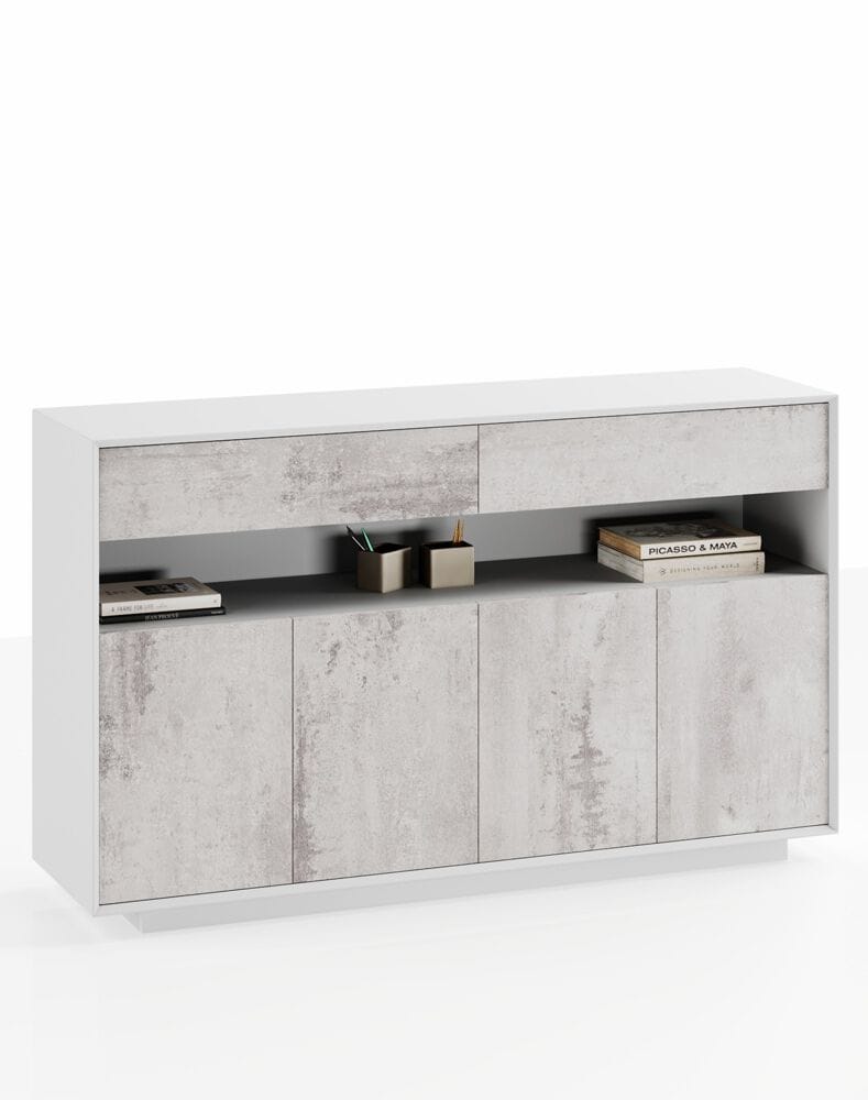 EDGE by WORKSPACE - Mobile ufficio in legno con ante a battente - 5