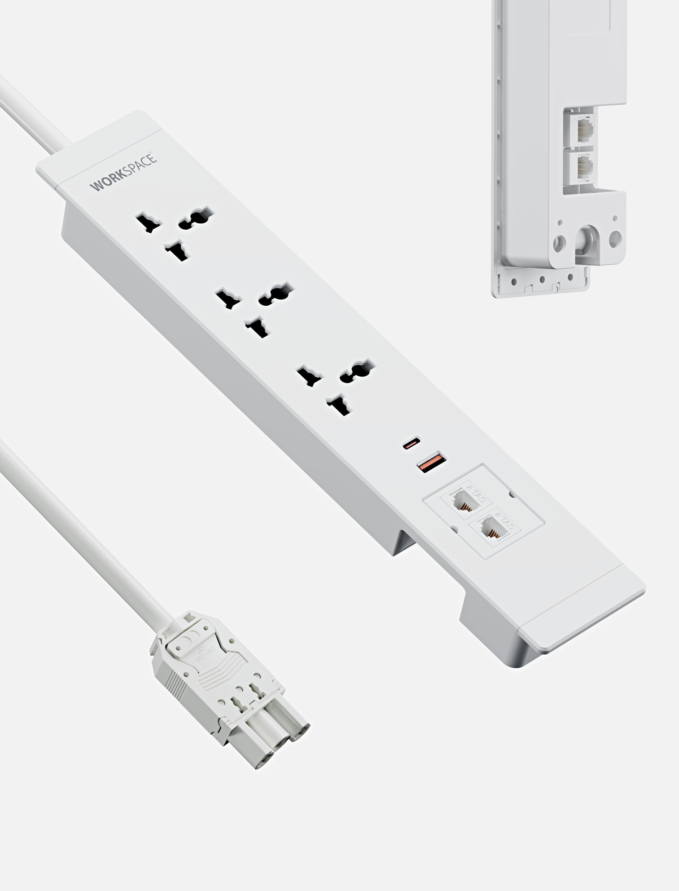 SINGLE USER by WORKSPACE - Modulo presa di corrente e dati - 2